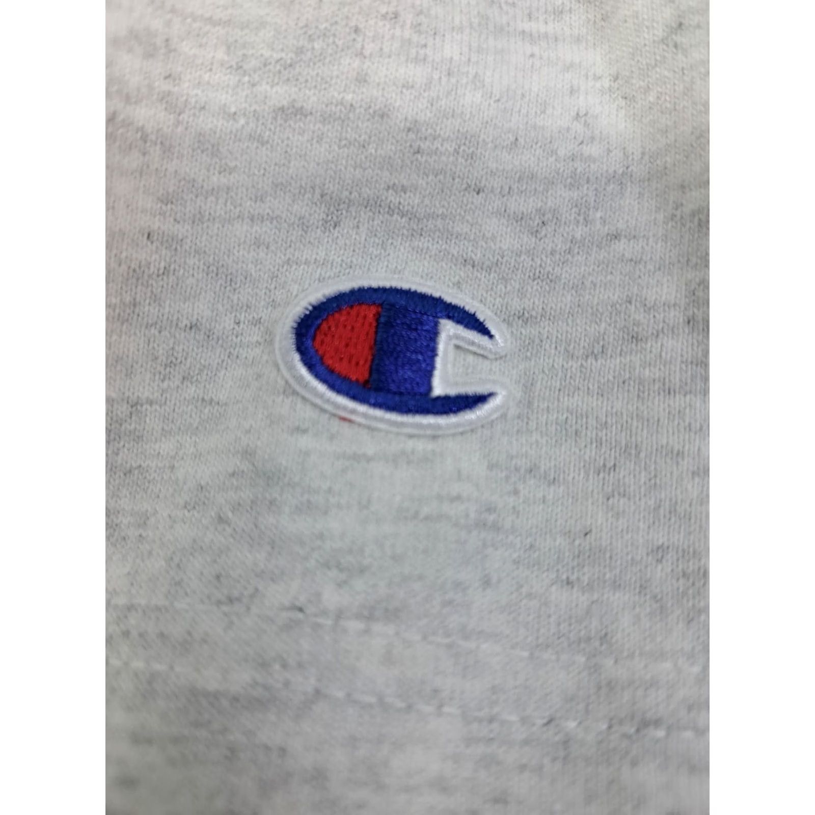 Champion VINTAGE Champion Short Sleeve Shirt Mens 2XL Light Grey Cotton Crew Neck Graphic Print Long Sleeve Regular Fit 4896 Size US XXL / EU 58 / 5 - 5 Thumbnail