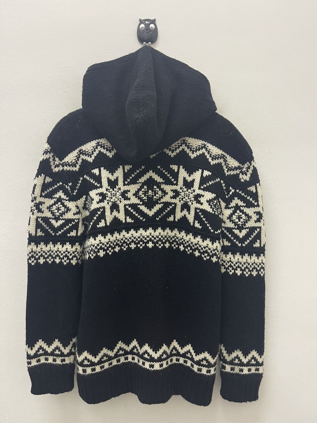 Polo Ralph Lauren Rare POLO RALPH LAUREN Navajo Style Knitted Boys Hoodie Size US XS / EU 42 / 0 - 7 Thumbnail