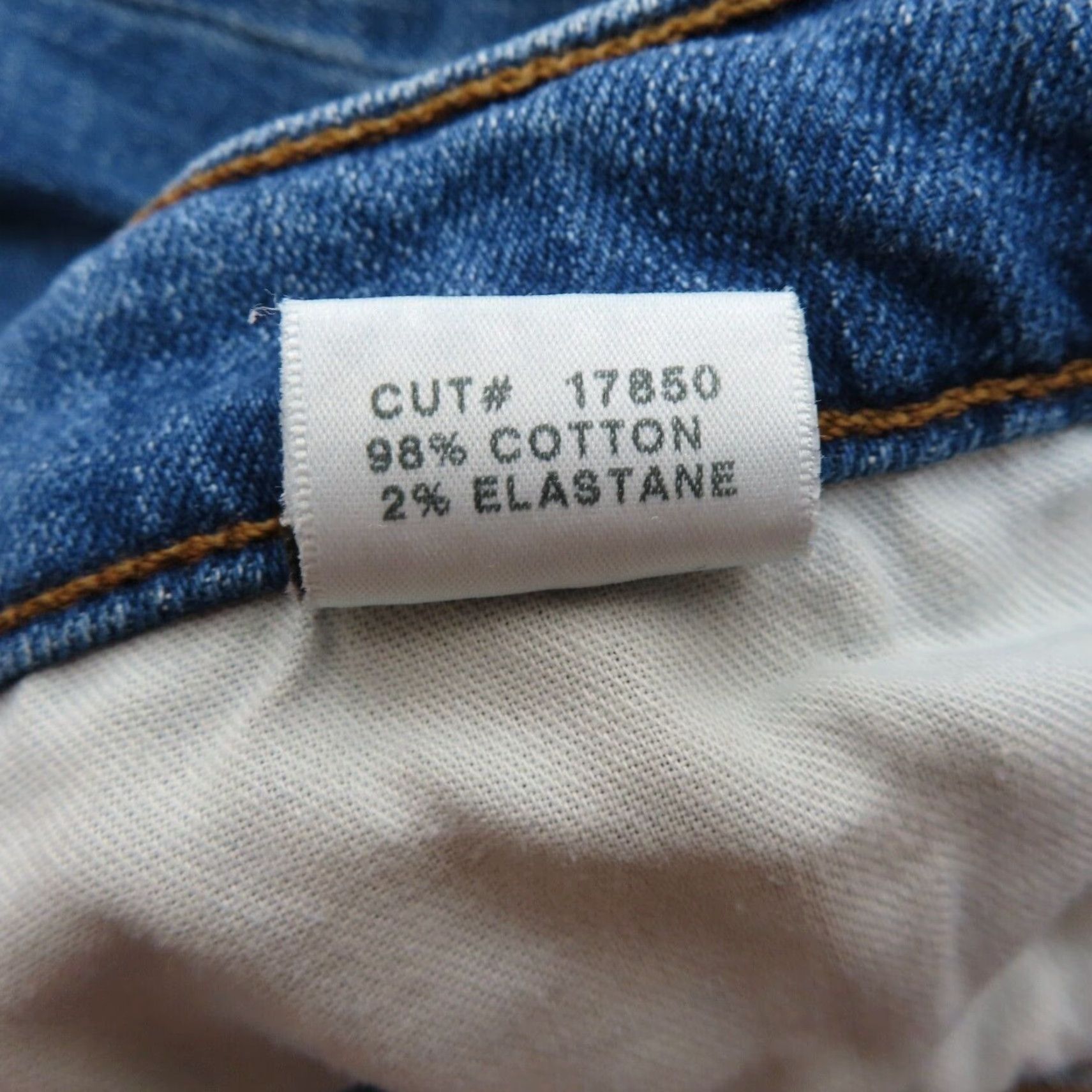 J Brand J Brand Jeans Ellis Echo Blue Wash Denim Straight Leg 27 Womens Cotton Blend 5-Pocket Stretch Regular Vintage No Size 27" / US 4 / IT 40 - 7 Thumbnail