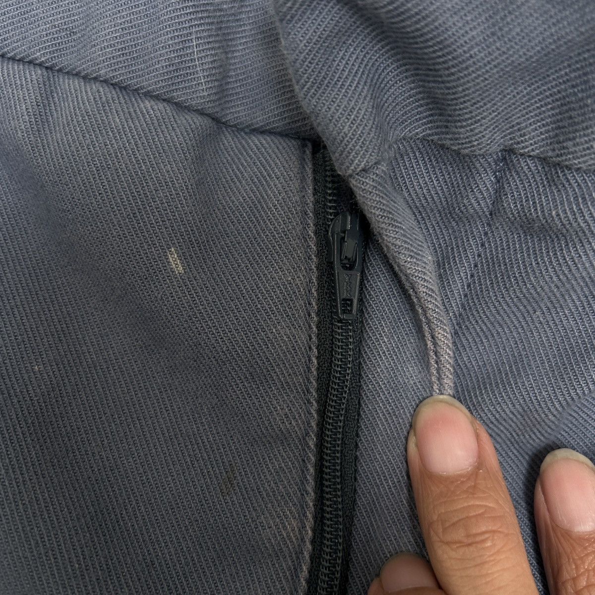 Acne Studios Acne Studios Blue Twill Chinos Size US 29 - 4 Thumbnail
