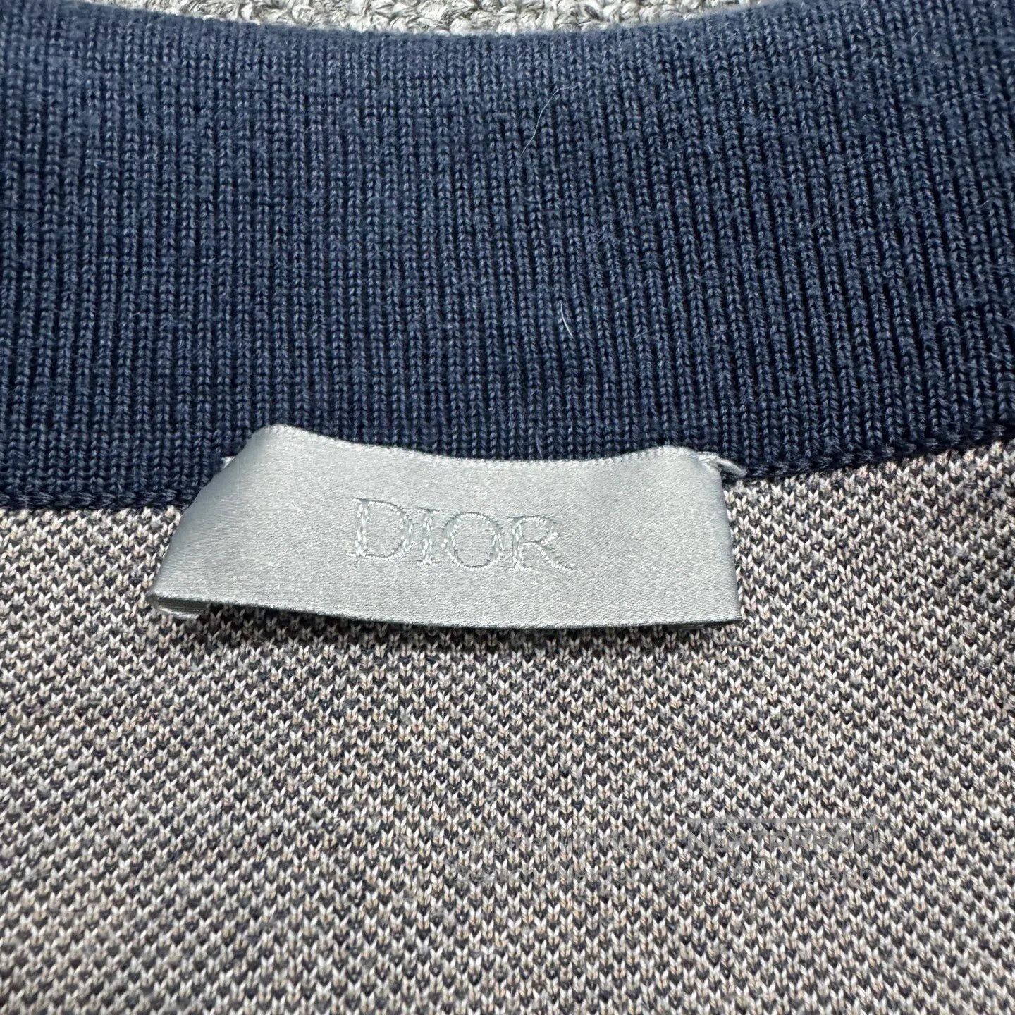 Dior Dior Full-print, elderly-friendly knitted short-sleeved sh Size US S / EU 44-46 / 1 - 3 Thumbnail