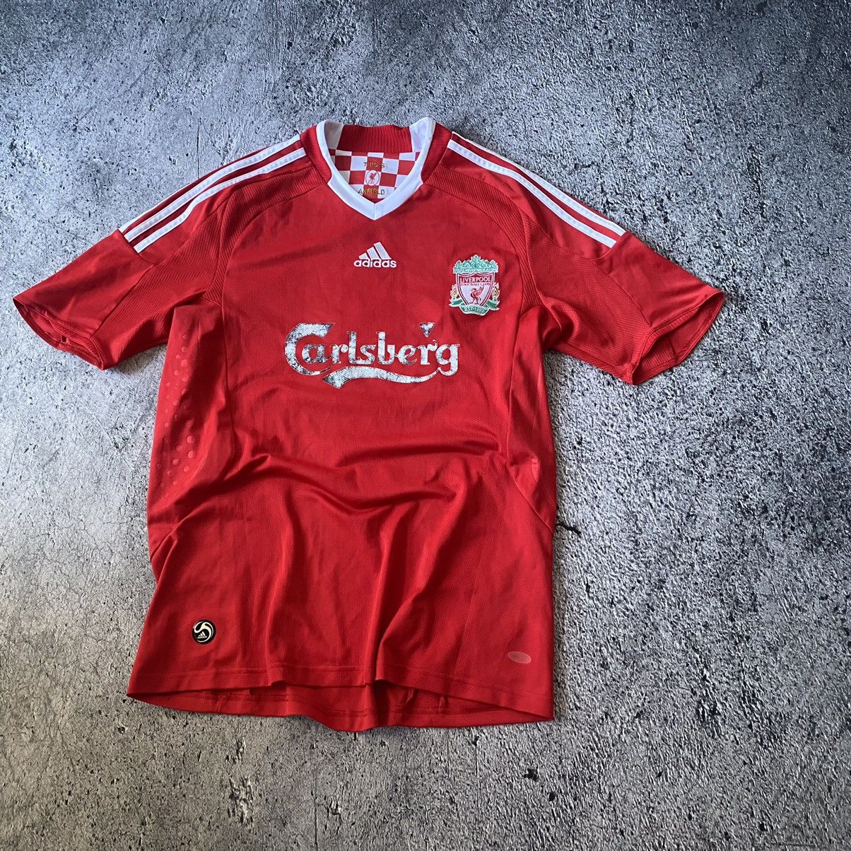 Adidas × Vintage Liverpool 2008/2009 AWAY SHIRT FOOTBALL SOCCER JERSEY ADIDAS Size US M / EU 48-50 / 2 - 2 Thumbnail