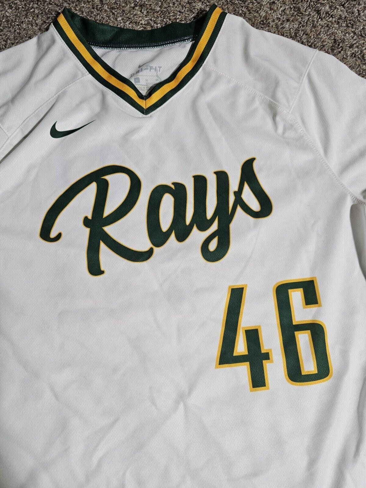 Nike Nike dri-fit Wisconsin GRB baseball jersey XL #46 Size ONE SIZE - 2 Thumbnail
