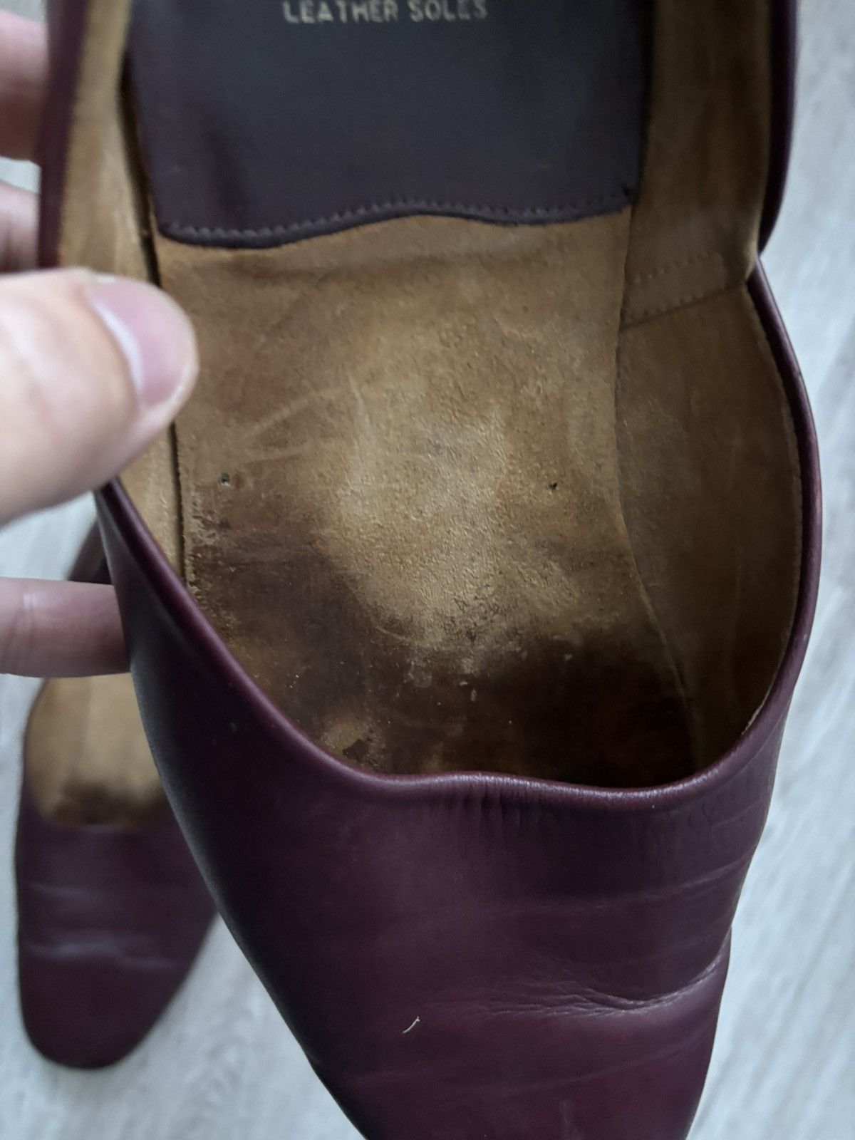 Church's Vintage Church’s Brown Leather Flats Shoes UK 9 / US 10 Size US 10 / EU 43 - 23 Thumbnail