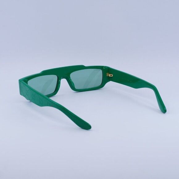 Gucci 🕶️ New Gucci GG1592S 003 Green Sunglasses Size ONE SIZE - 6 Thumbnail
