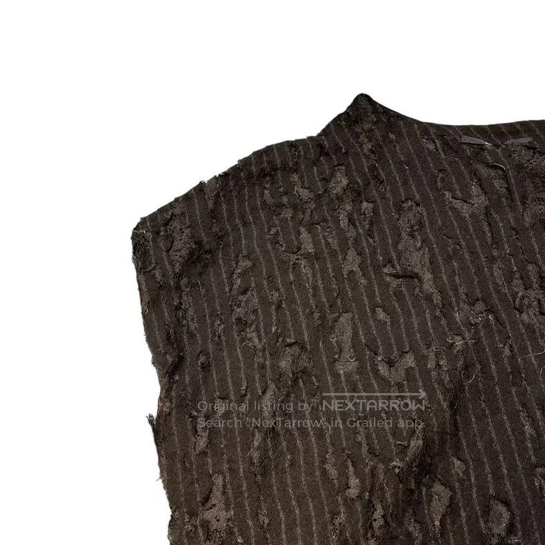 Yohji Yamamoto Yohji Yamamoto size 2 LIMI feu yohji Yamamoto 25aw damaged Size 24" / US 00 / IT 34 - 5 Thumbnail