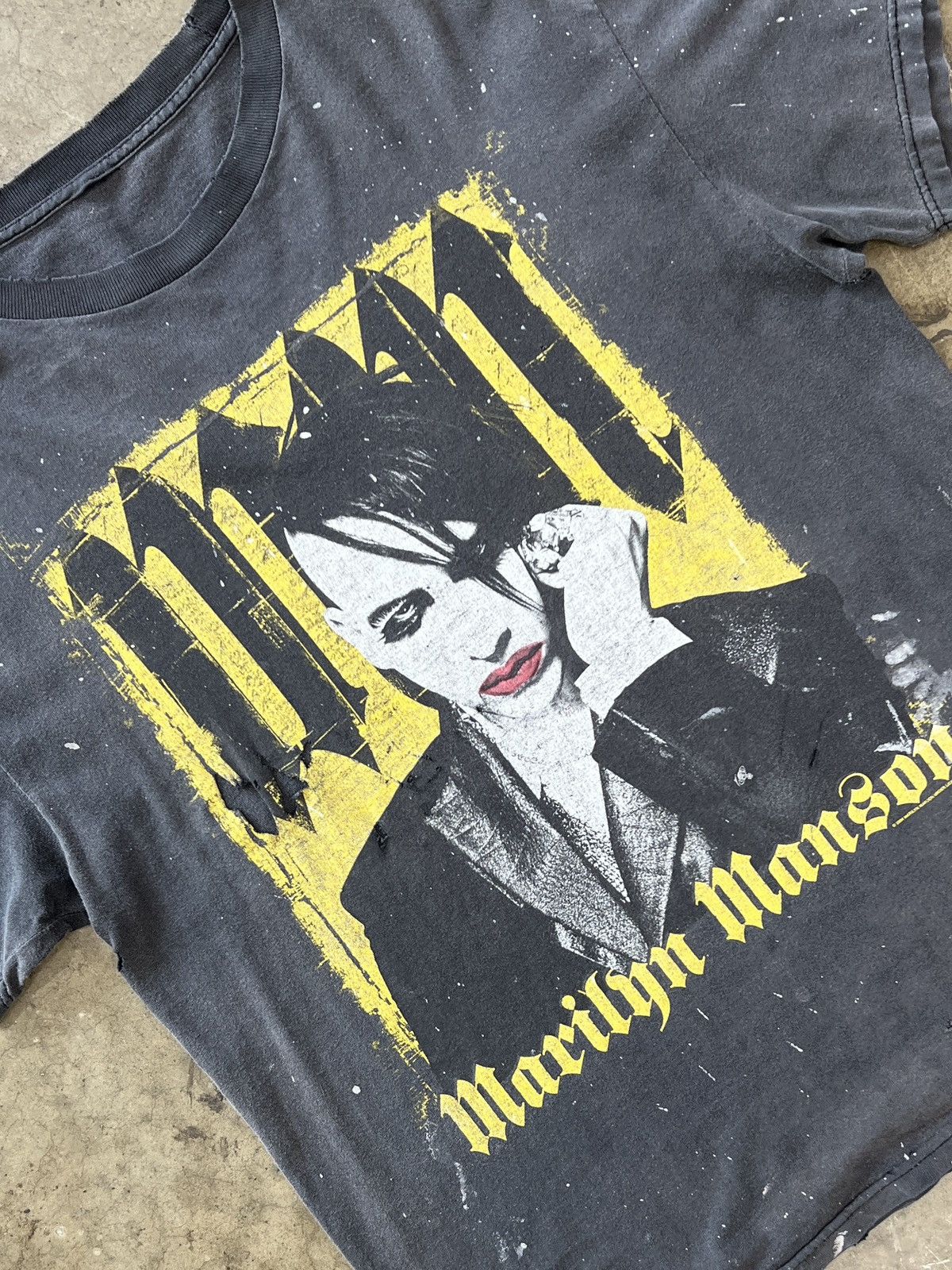 Vintage 2000s Marilyn Manson Against the Gods Tour Medium