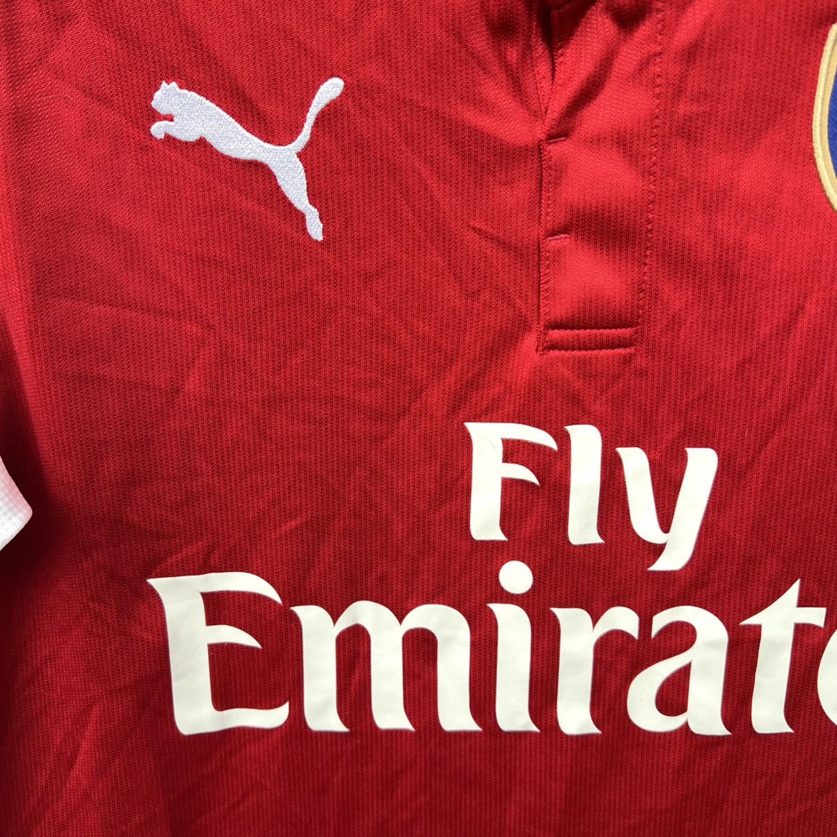 Puma ARSENAL 2017/2018 HOME FOOTBALL SHIRT SOCCER JERSEY PUMA Size US S / EU 44-46 / 1 - 5 Thumbnail