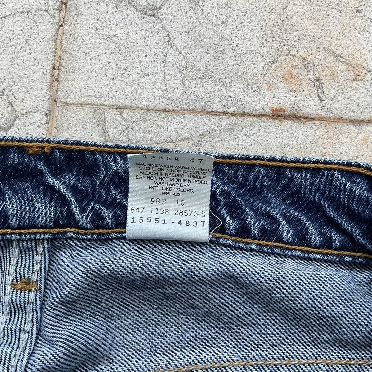 Levi's Vintage 90s Levi’s 550 Relaxed Fit Denim Jean Pants Size 30" / US 8 / IT 44 - 7 Thumbnail