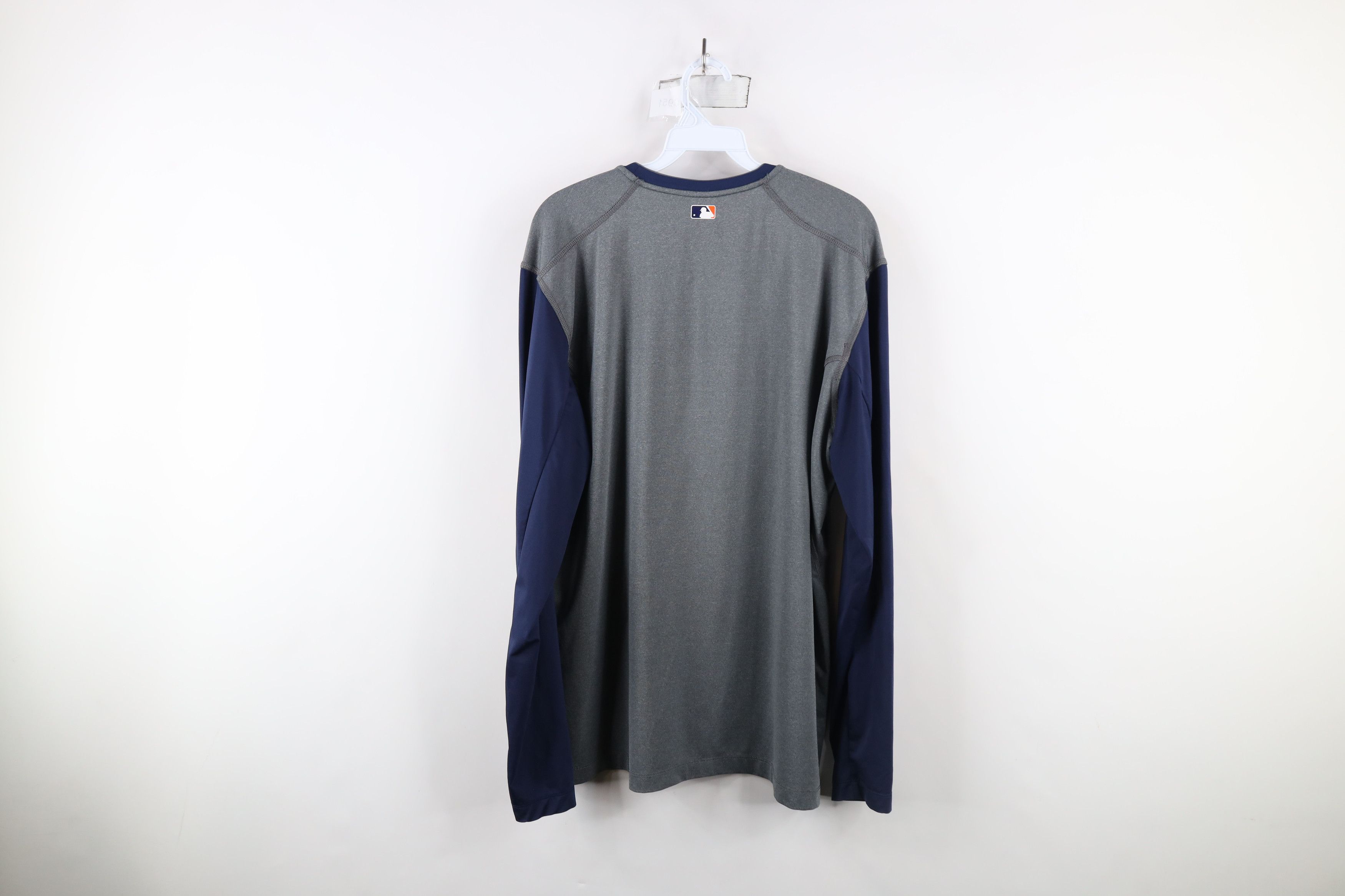 Nike × Vintage Nike Pro Compression Detroit Tigers Long Sleeve T-Shirt Size US XL / EU 56 / 4 - 11 Thumbnail
