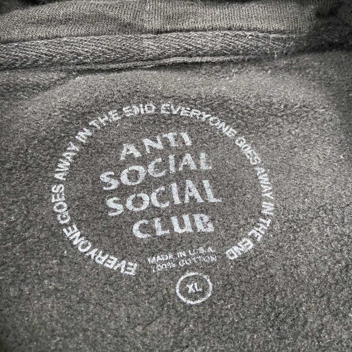 Anti Social Social Club Anti Social Social Club Black Hoodie Size US XL / EU 56 / 4 - 3 Thumbnail