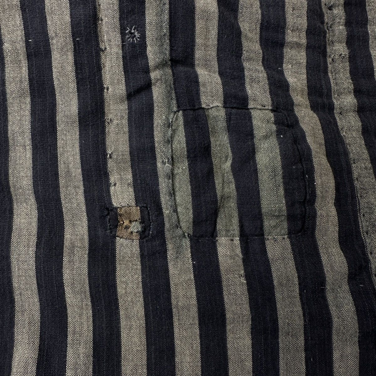 Japanese Brand Shima Boro Kid Noragi Yukata Patchwork Japan antique jacket Size US S / EU 44-46 / 1 - 9 Thumbnail