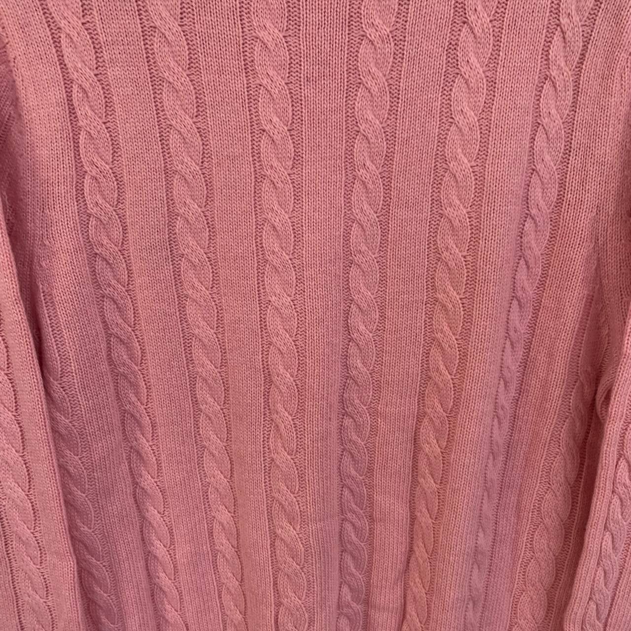 Polo Ralph Lauren Polo Ralph Lauren Knit Wear Sweatshirt Pink Size US M / EU 48-50 / 2 - 8 Thumbnail