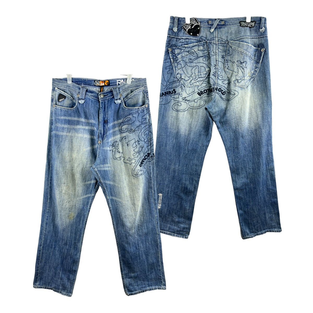 Akademiks 🔥 Akademiks Denim Pants japanese brand Size US 36 / EU 52 - 1 Thumbnail