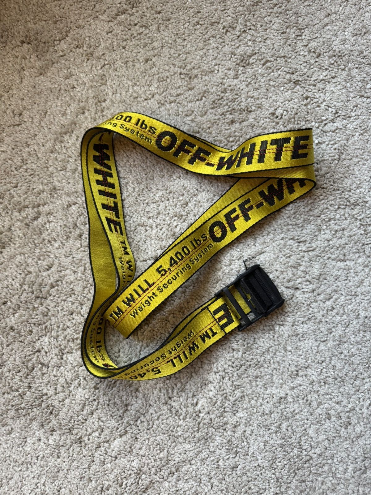 Off-White Off-White Industrial Belt Size ONE SIZE - 1 Thumbnail