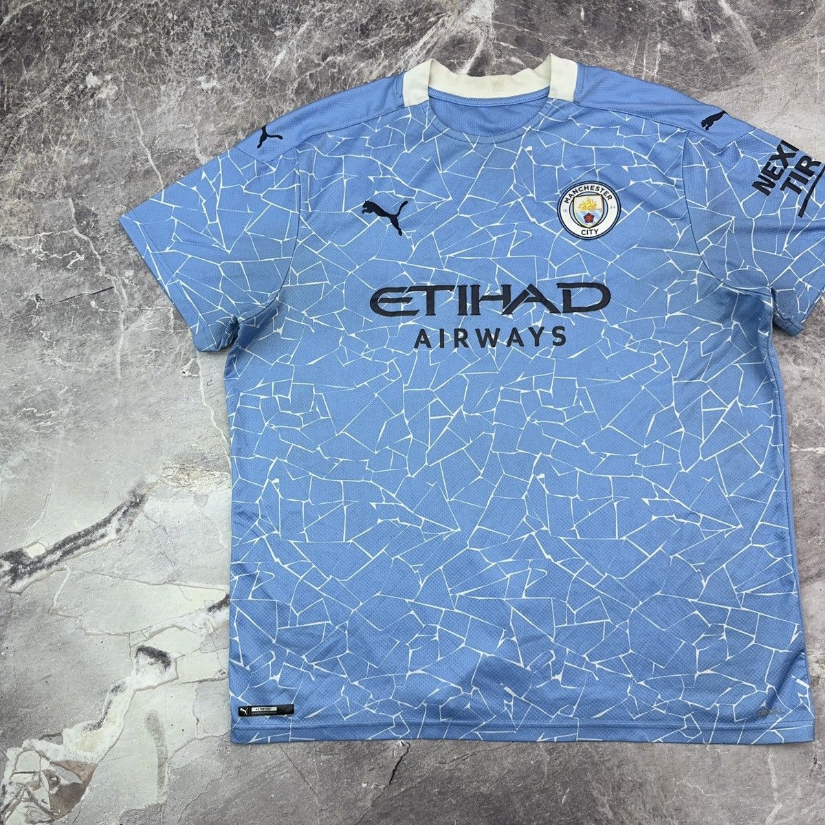 Puma Puma Manchester City Jersey 2020-21 Home Kit Football Shirt Size US XL / EU 56 / 4 - 5 Thumbnail