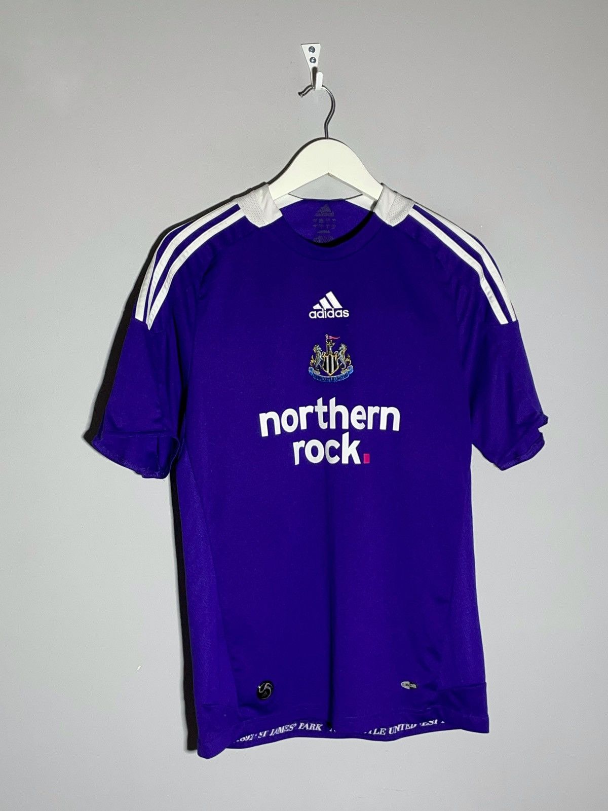 Adidas Newcastle United Adidas 2008/09 Away Y2k Football Shirt Size US S / EU 44-46 / 1 - 2 Thumbnail
