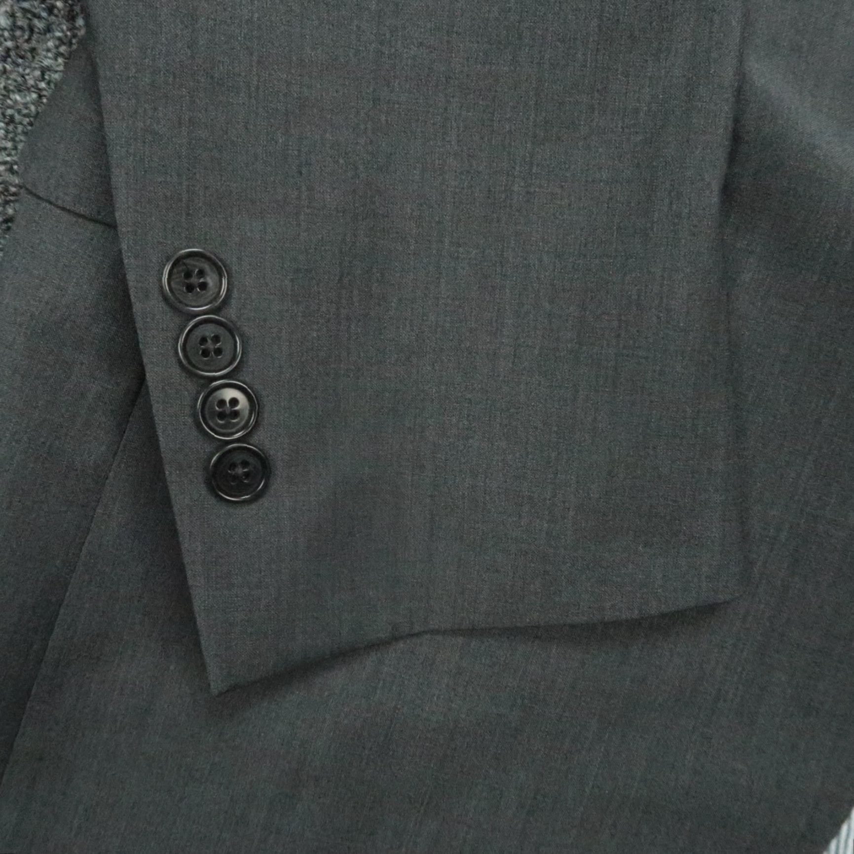 Brooks Brothers Brooks Brothers Blazer Mens 40R Gray Explorer Madison Fit Wool Sport Coat Size 40R - 4 Thumbnail