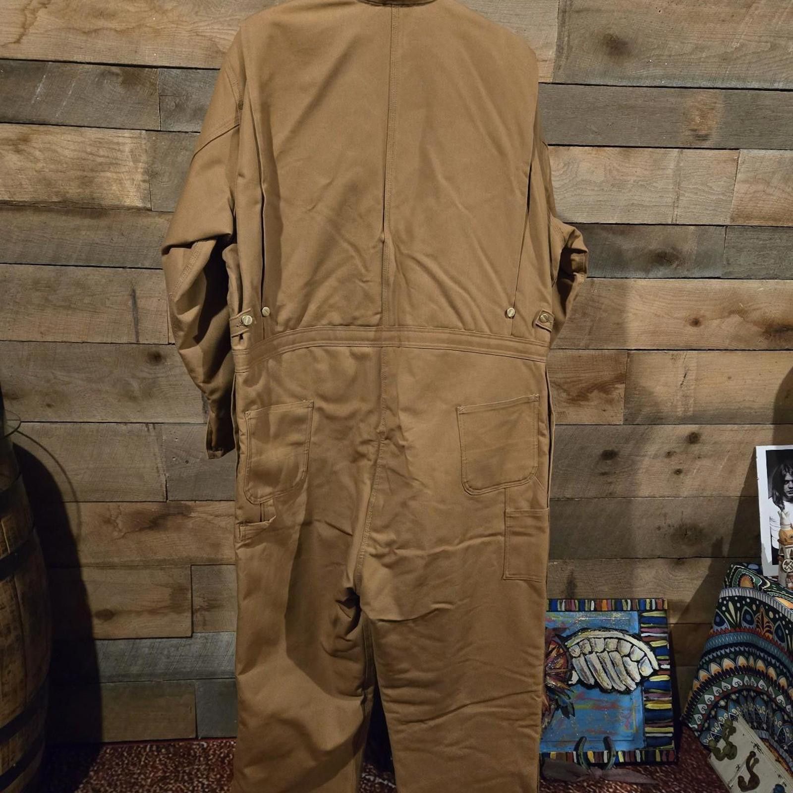 Carhartt Carhartt Vintage Quilted Duck Canvas Coveralls 54 Regular Size US XXL / EU 58 / 5 - 4 Thumbnail