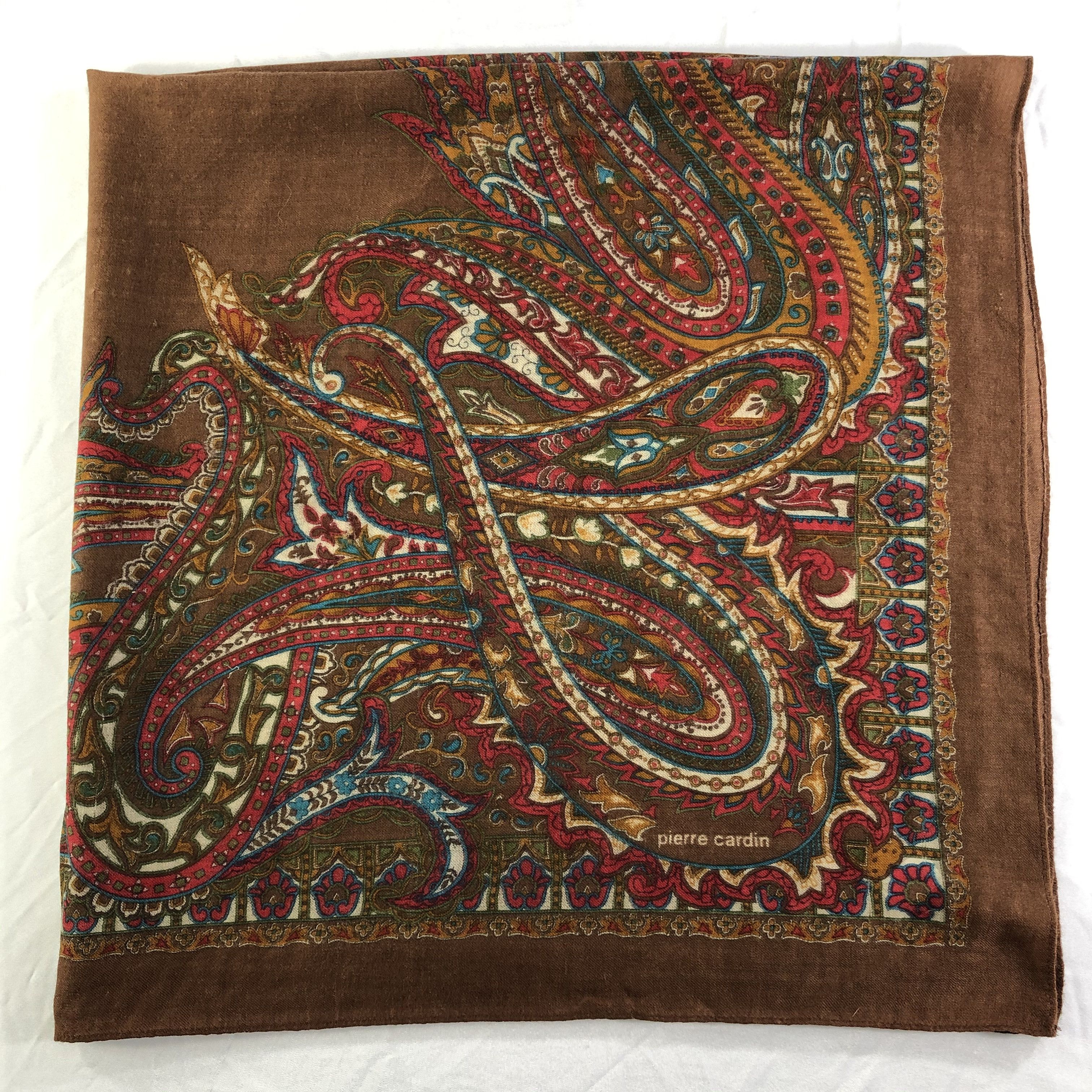 Pierre Cardin × Vintage Vintage Pierre Cardin Silk Scarf Size ONE SIZE - 2 Thumbnail