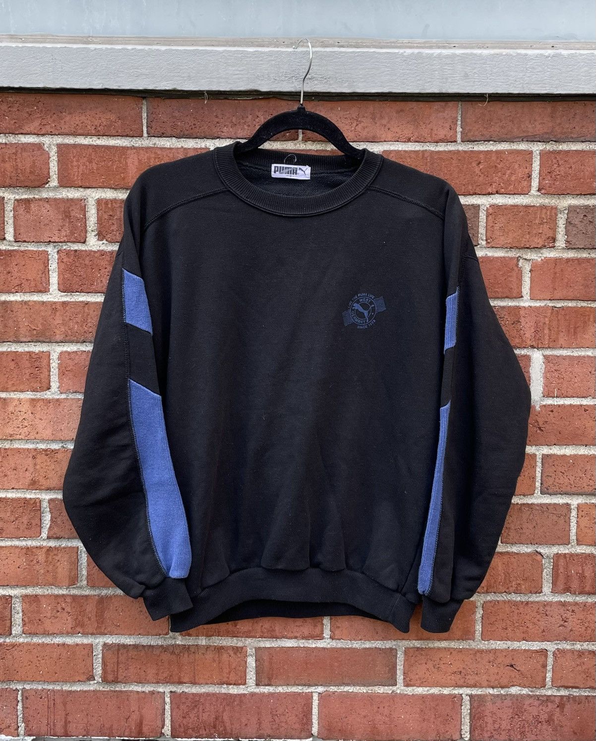 Puma Vintage Puma West Germany “live The Puma Life” Crewneck Size US M / EU 48-50 / 2 - 1 Thumbnail