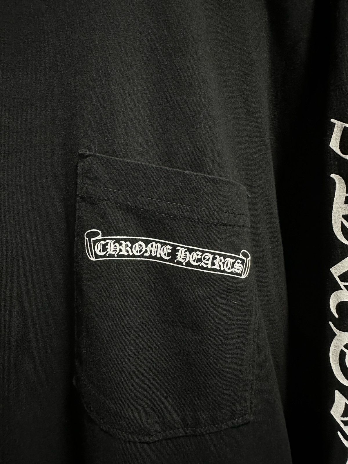 Chrome Hearts (SOLD) Chrome hearts scroll logo long sleeve shirt Size US L / EU 52-54 / 3 - 4 Thumbnail
