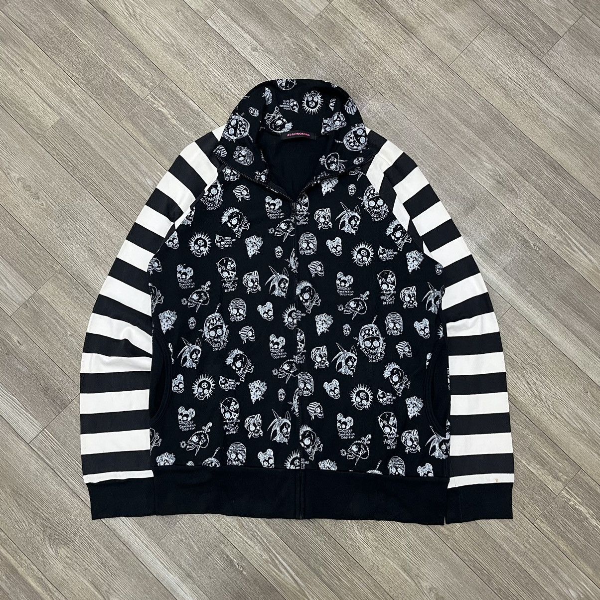 14th Addiction × If Six Was Nine × Le Grande Bleu (L.G.B.) Algonquins Punk Gothic Skulls LGB Style Jacket Ifsixwasnine Size US M / EU 48-50 / 2 - 1 Thumbnail