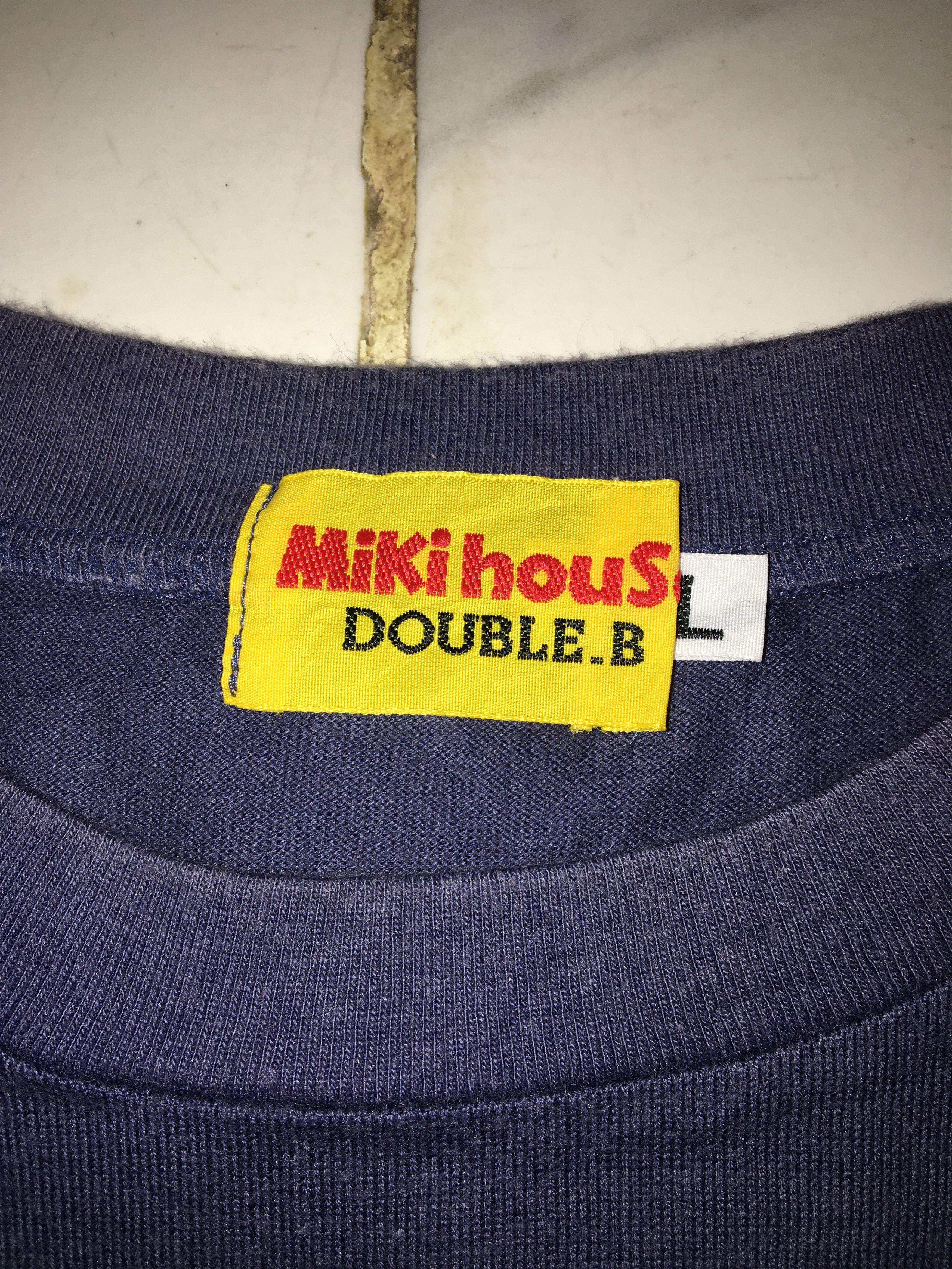 Japanese Brand Vintage Miki House Double.B Shirt Size US L / EU 52-54 / 3 - 3 Thumbnail