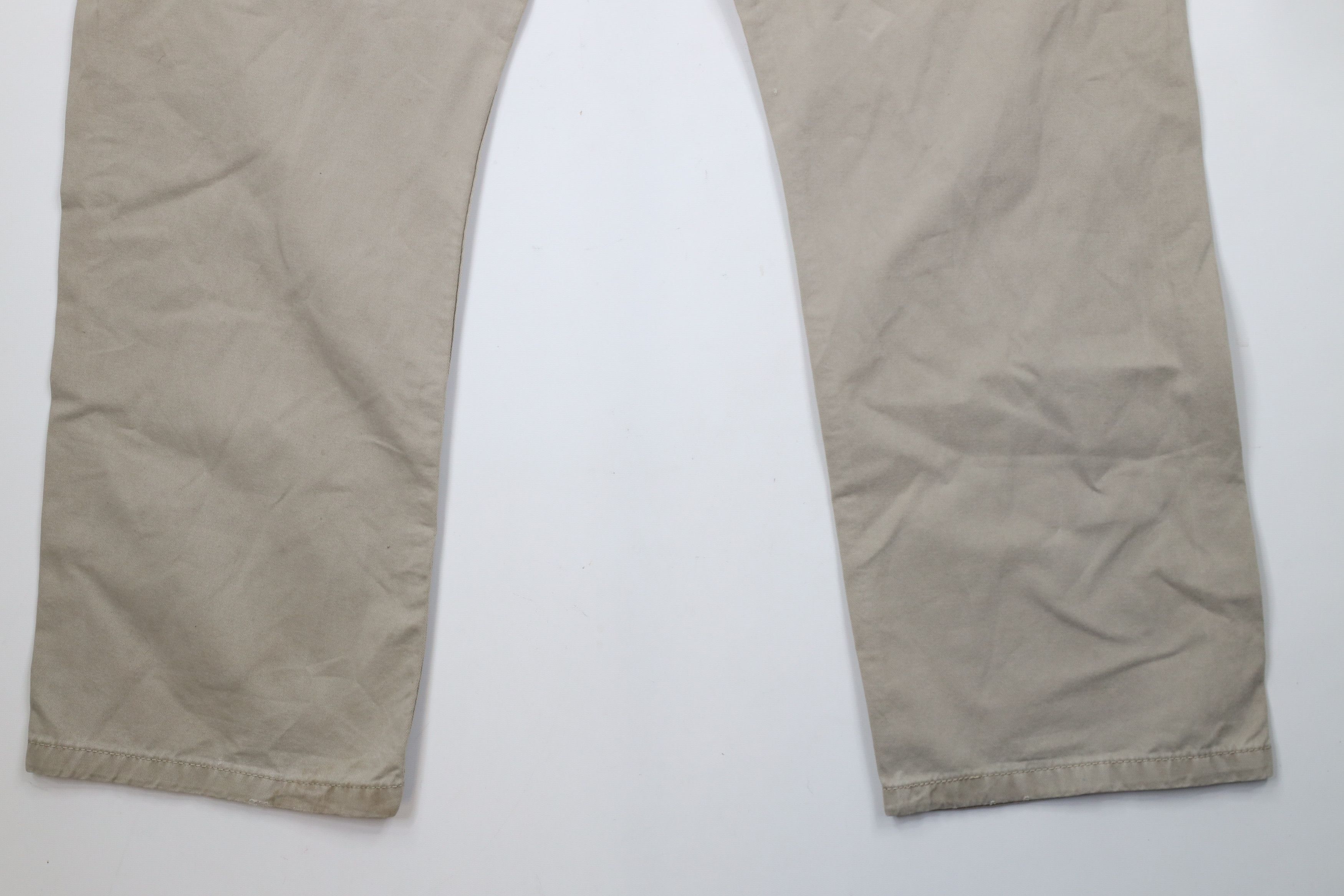 Levi's × Vintage Vintage Y2K Levis Fit Wide Leg Cargo Pants Beige Cotton Size US 44 / EU 60 - 14 Thumbnail