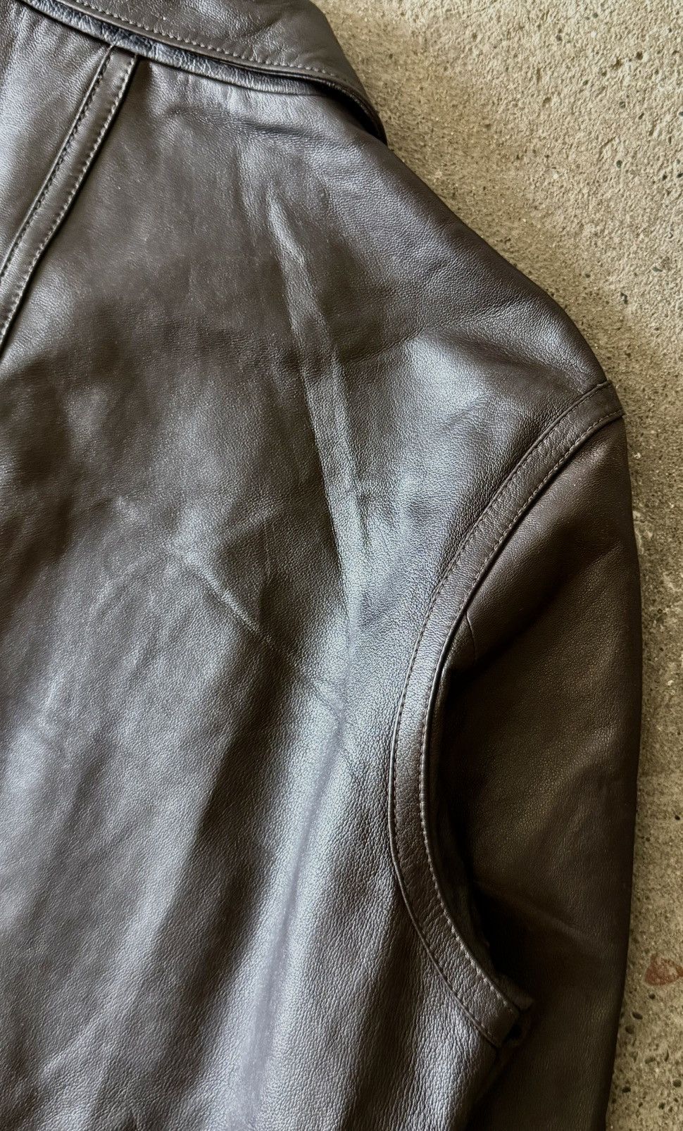 Balenciaga Balenciaga - 1997 -Nicolas Ghesquière -Zip Up Leather Jacket Size US M / EU 48-50 / 2 - 20 Thumbnail