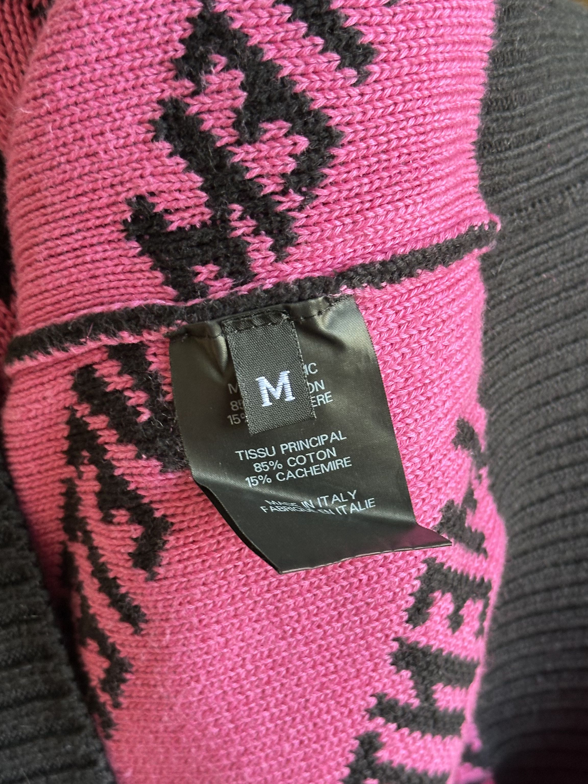 Vetements Vetements Logo Sweater Black/Pink Size US M / EU 48-50 / 2 - 4 Thumbnail