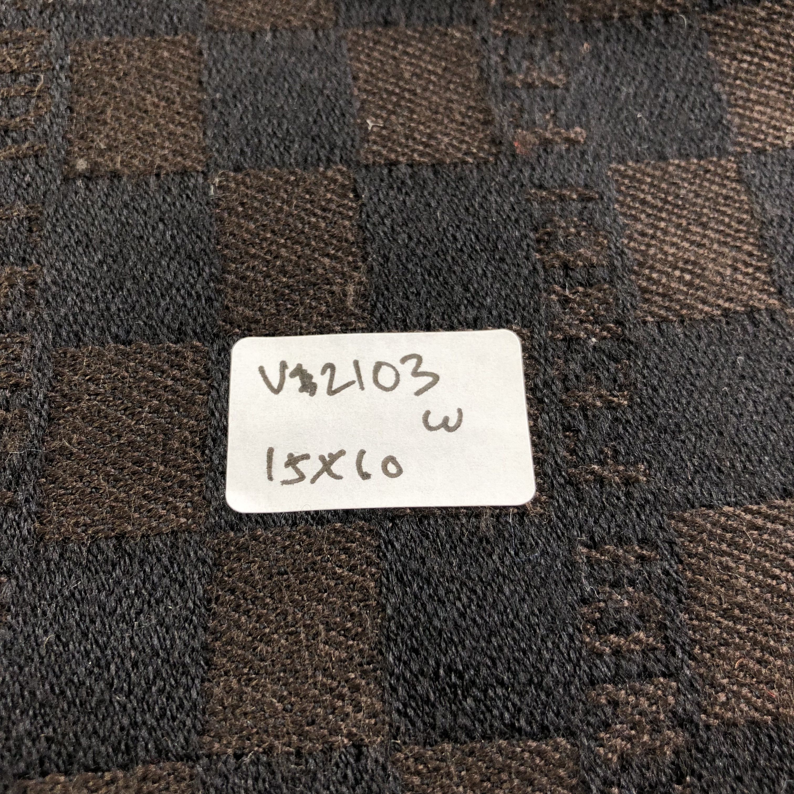Fendi FENDI Checkered Wool Scarf Muffler Neckwear V2103 Size ONE SIZE - 15 Thumbnail