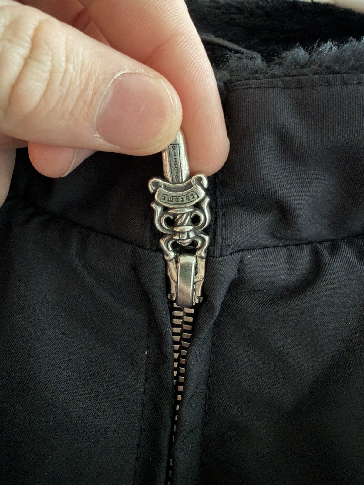 Chrome Hearts Chrome Hearts Cobra Nylon Racer Jacket 3x Red Cross Patch Size US L / EU 52-54 / 3 - 9 Thumbnail