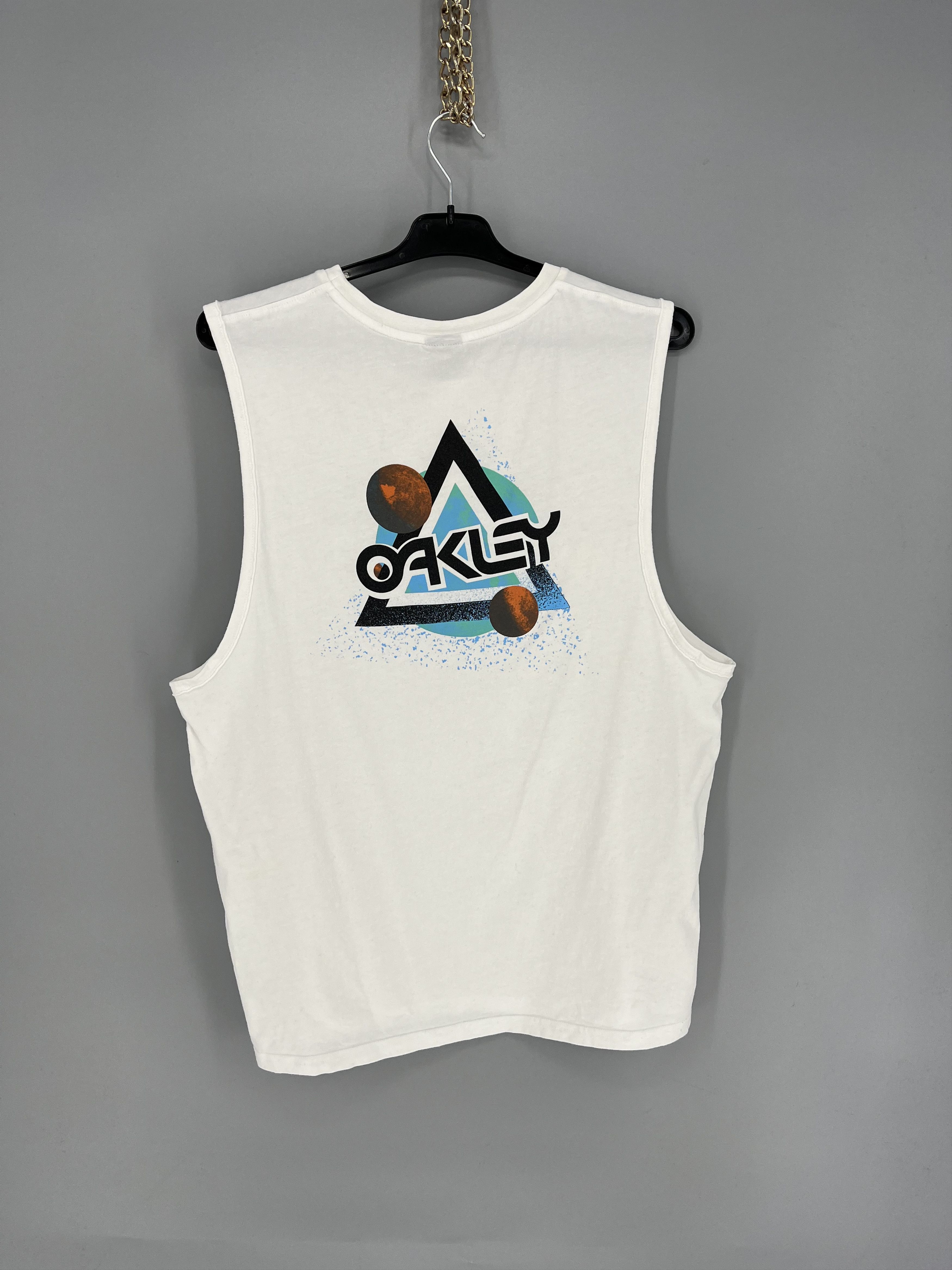 Oakley Oakley Vintage T Shirt Big Reflective Center Logo Size Size US M / EU 48-50 / 2 - 8 Thumbnail
