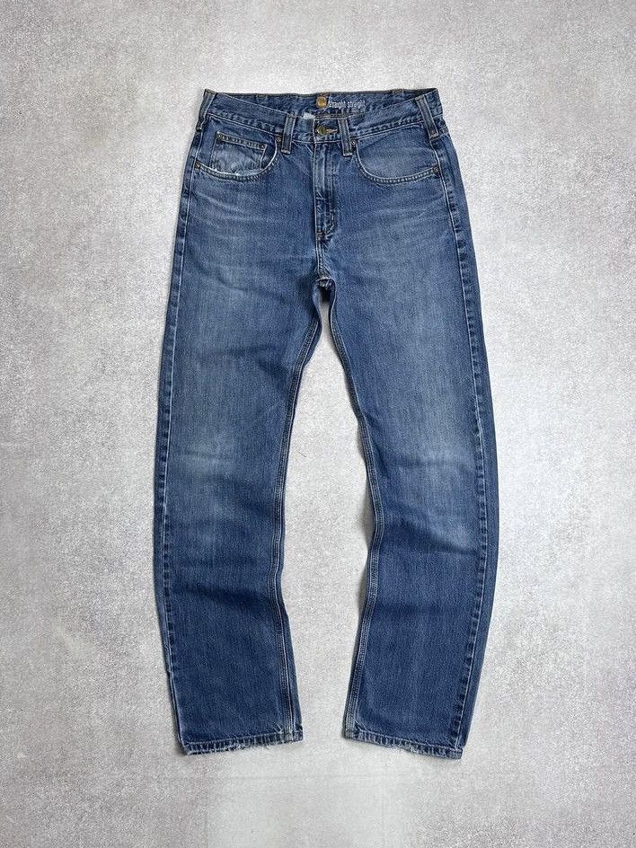 Carhartt Vintage Carhartt Baggy Flared Straight Jeans Y2K 32x34 Size US 32 / EU 48 - 3 Thumbnail