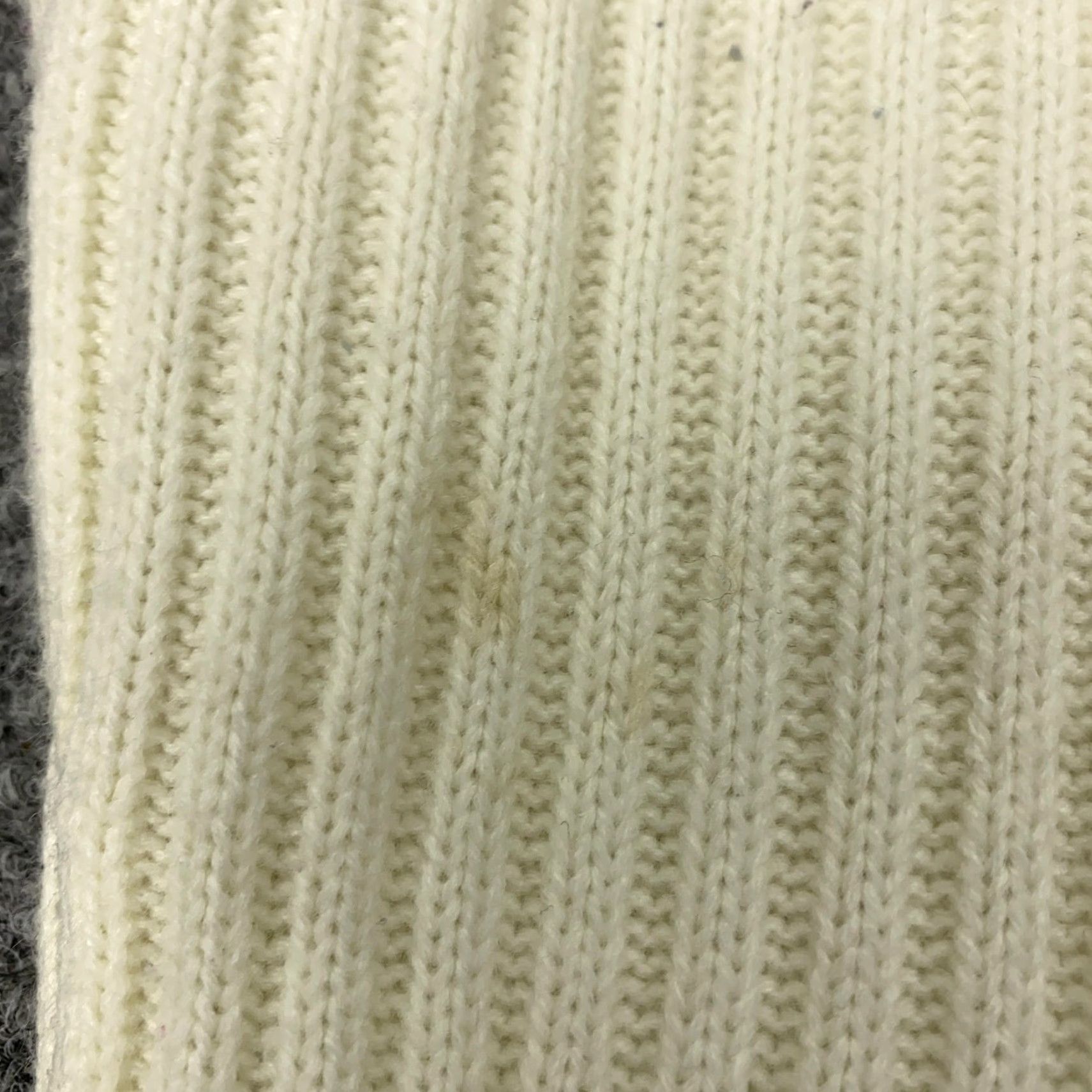 Loft LOFT Sweater Women’s Large Ivory Pullover Turtleneck Ribbed Knit Long Sleeve Size L / US 10 / IT 46 - 3 Thumbnail