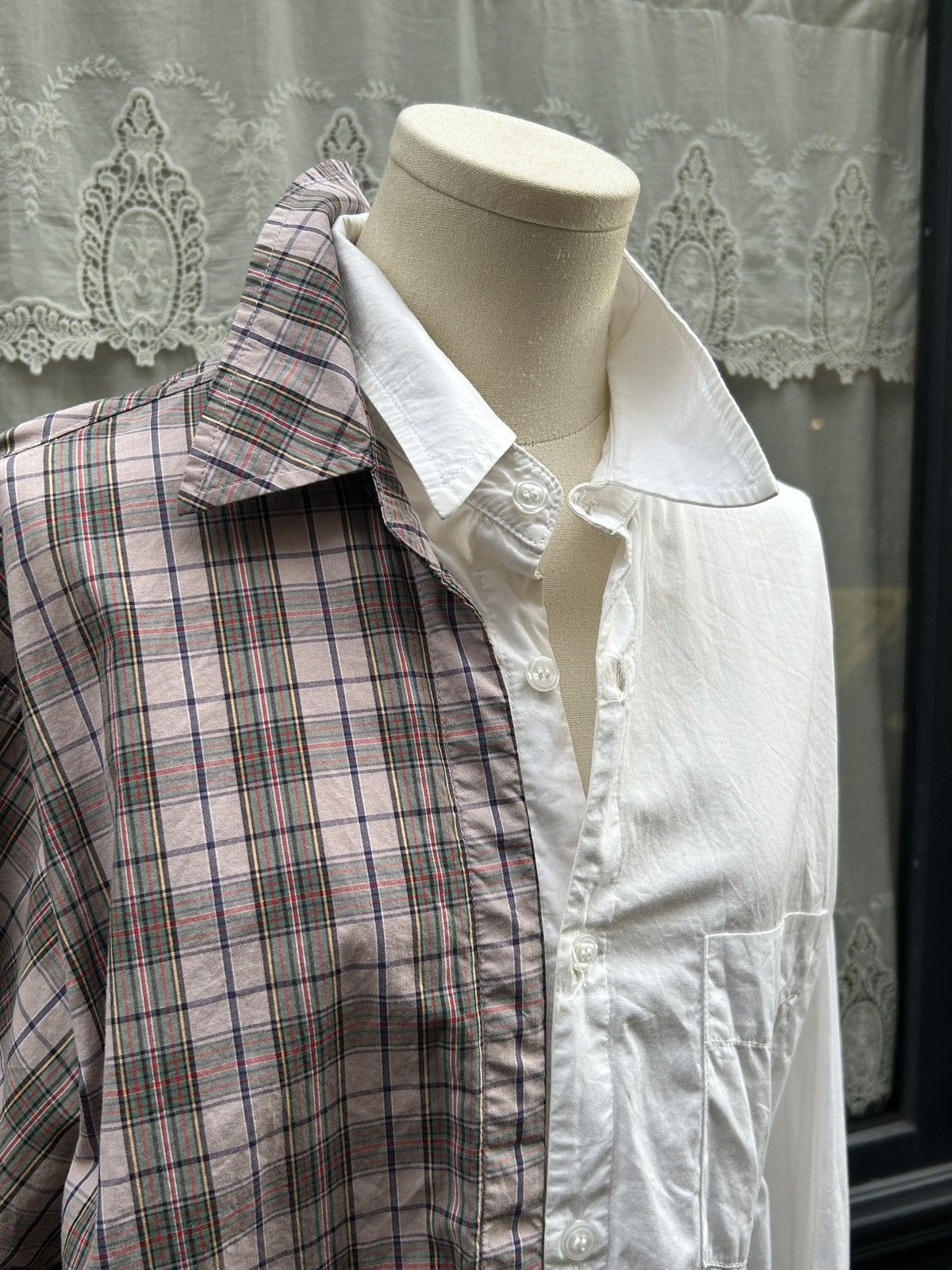 Vaquera Vaquera NYC F/W 2018 asymmetric mis-match button up Size M / US 6-8 / IT 42-44 - 3 Thumbnail