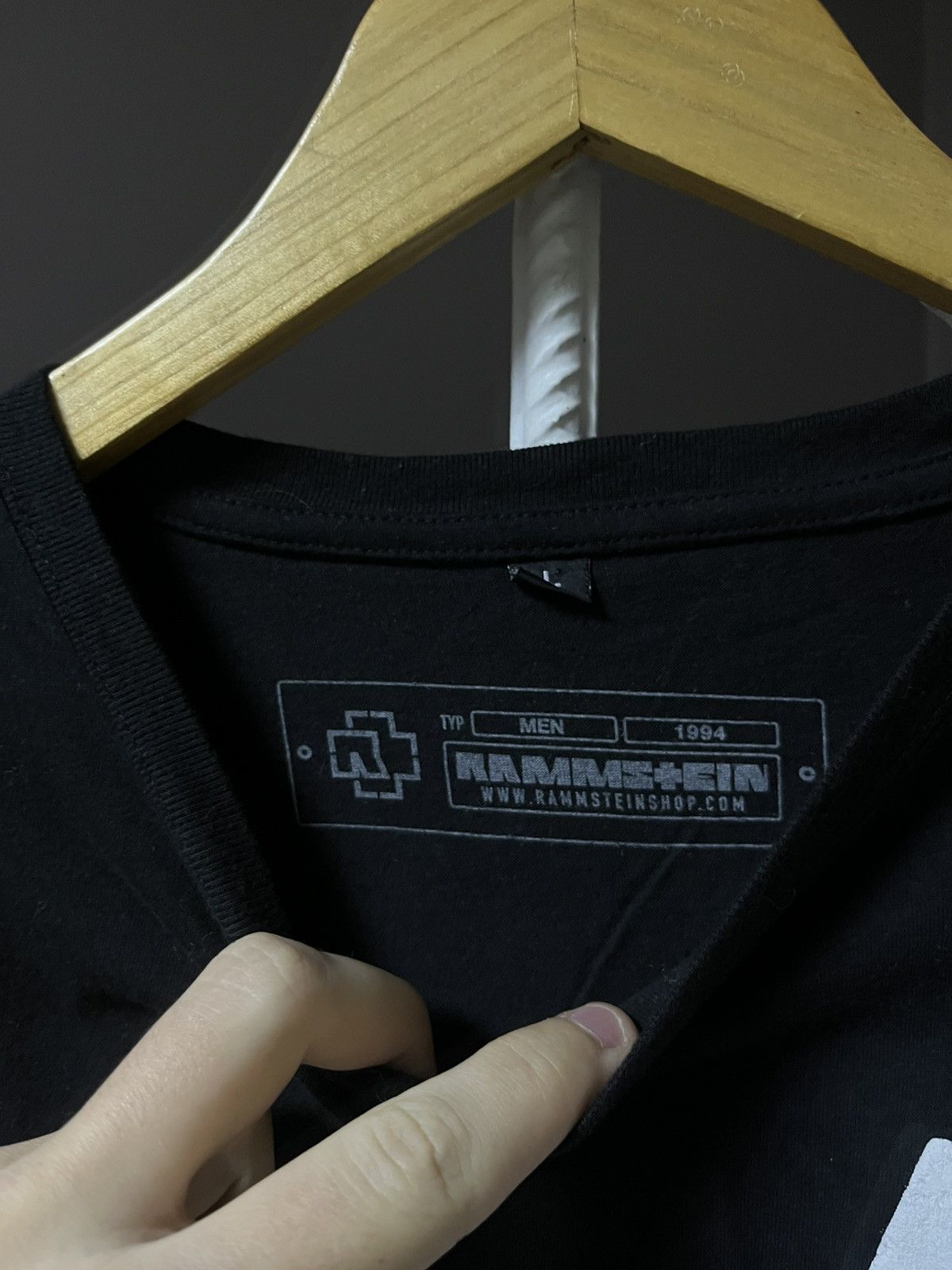 Band Tees Vintage Rammstein 1994 Band Tee Size US L / EU 52-54 / 3 - 3 Thumbnail