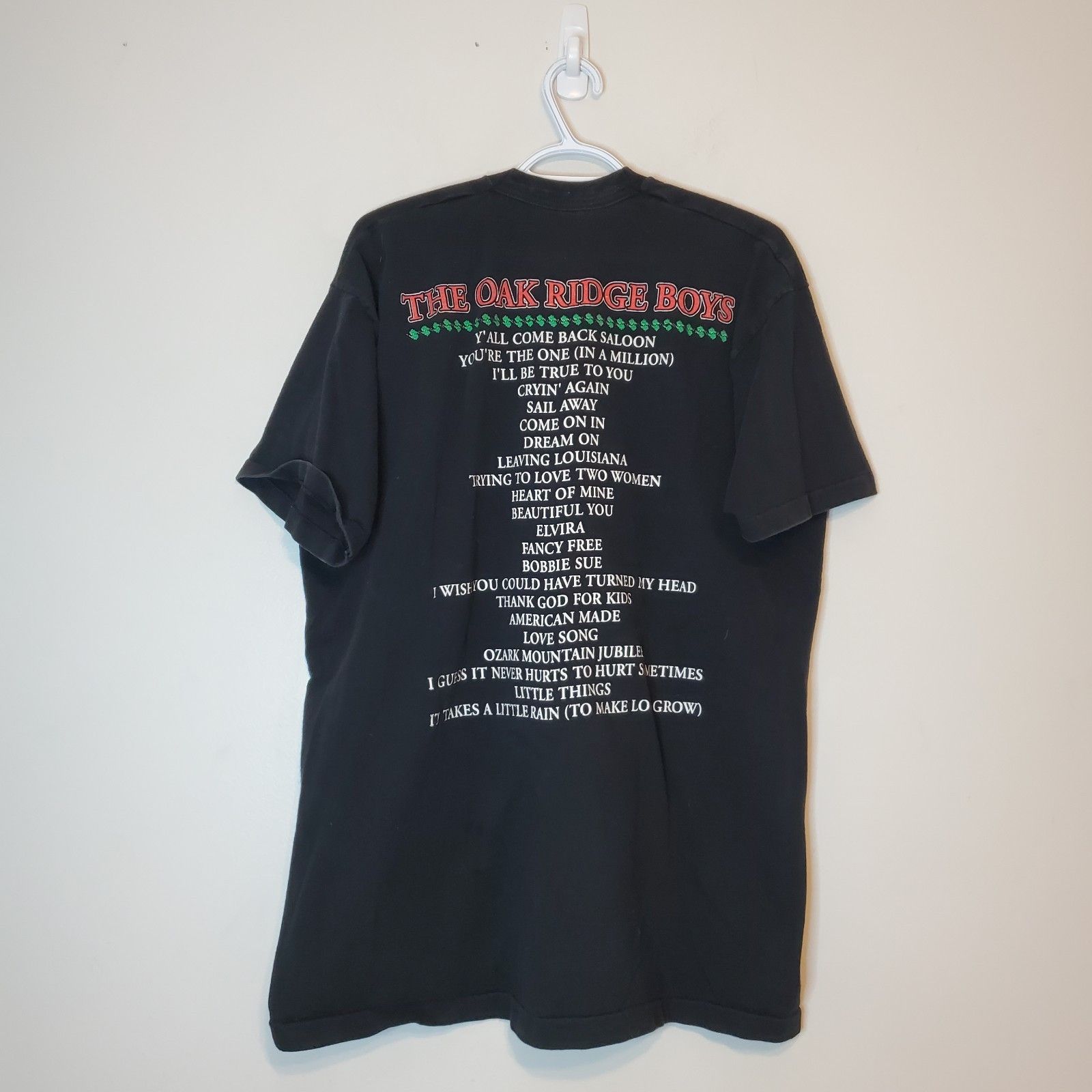 Vintage Vintage 1996 The Oak Ridge Boys Band Shirt Black Size 2XL Size US XXL / EU 58 / 5 - 2 Thumbnail