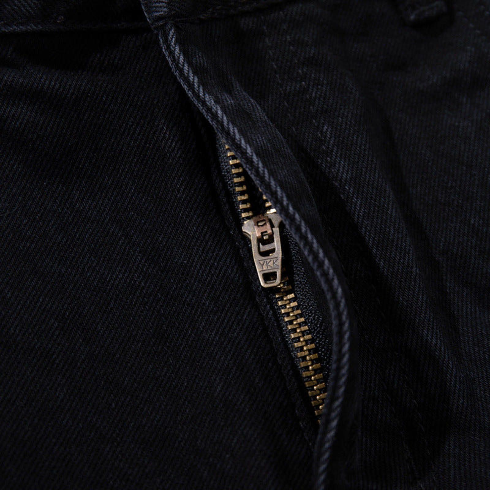 Jean Side-Panel Graffiti Stud-Seam Wide-Leg Jean Size US 30 / EU 46 - 4 Thumbnail