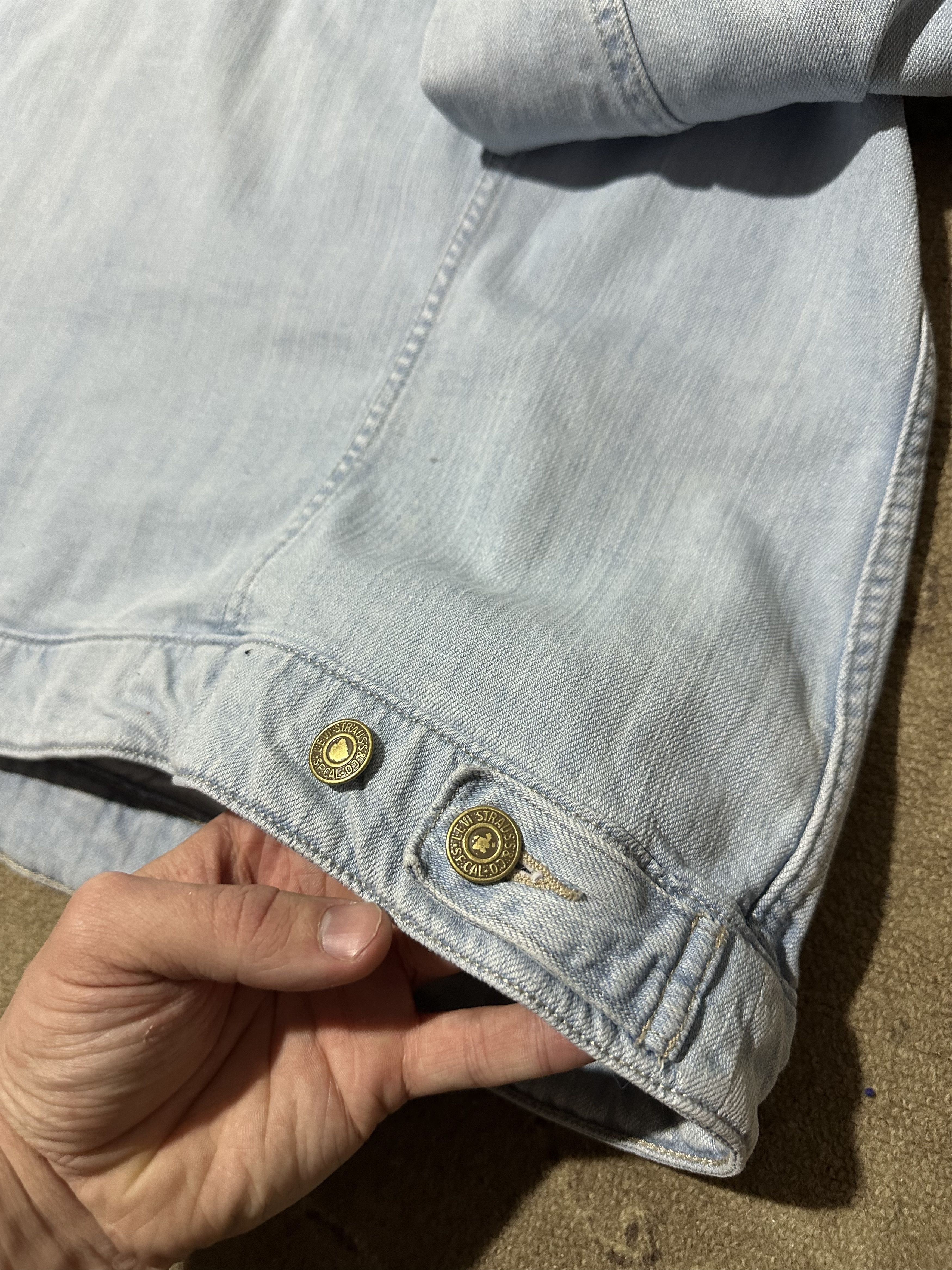 Levi's × Vintage Vintage Levis Denim Jacket woomen Size XL / US 12-14 / IT 48-50 - 5 Thumbnail