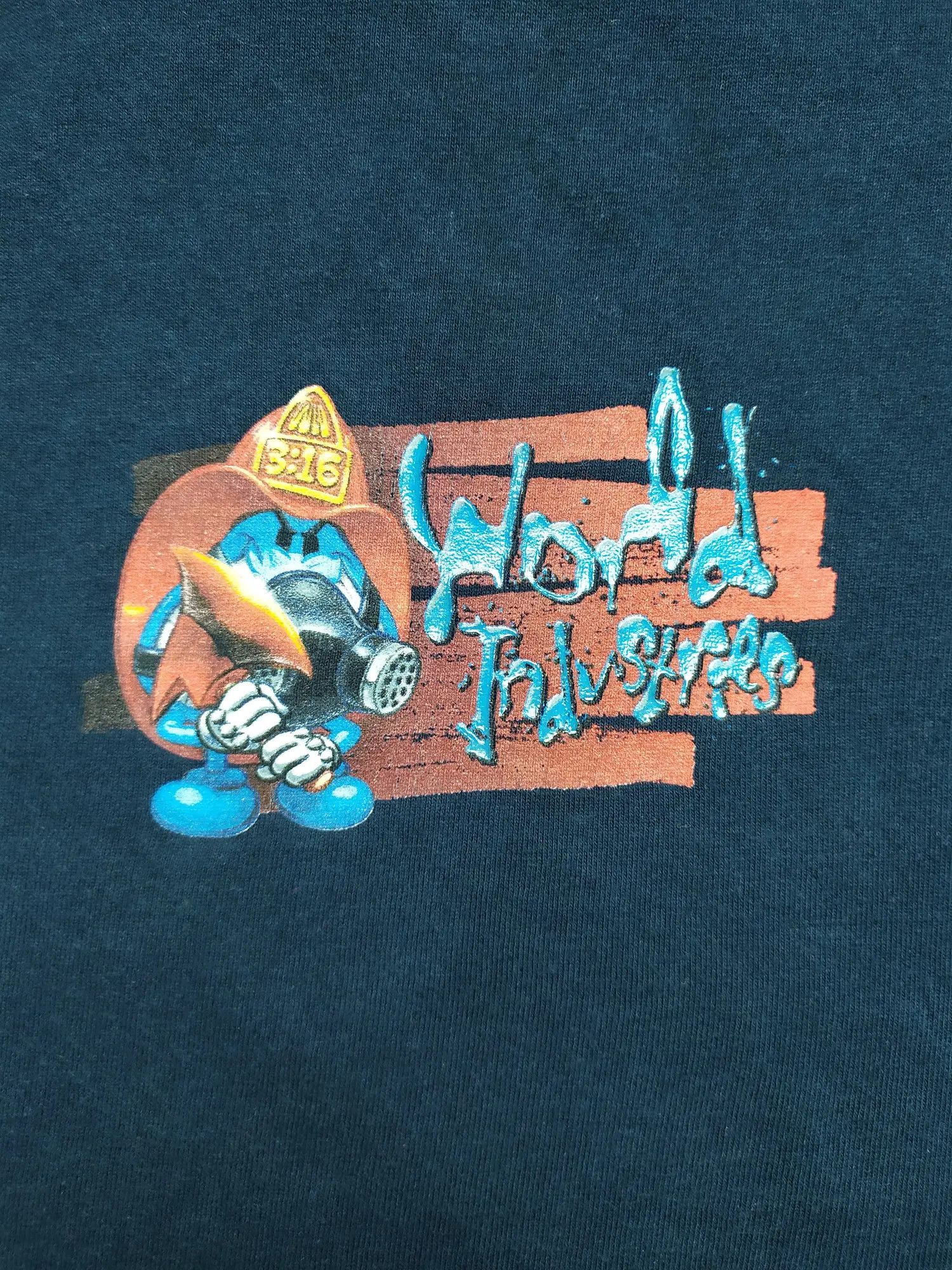 Shorty's Skateboards World Industries 3:16 T-shirt Navi Print drop Size US XS / EU 42 / 0 - 3 Thumbnail
