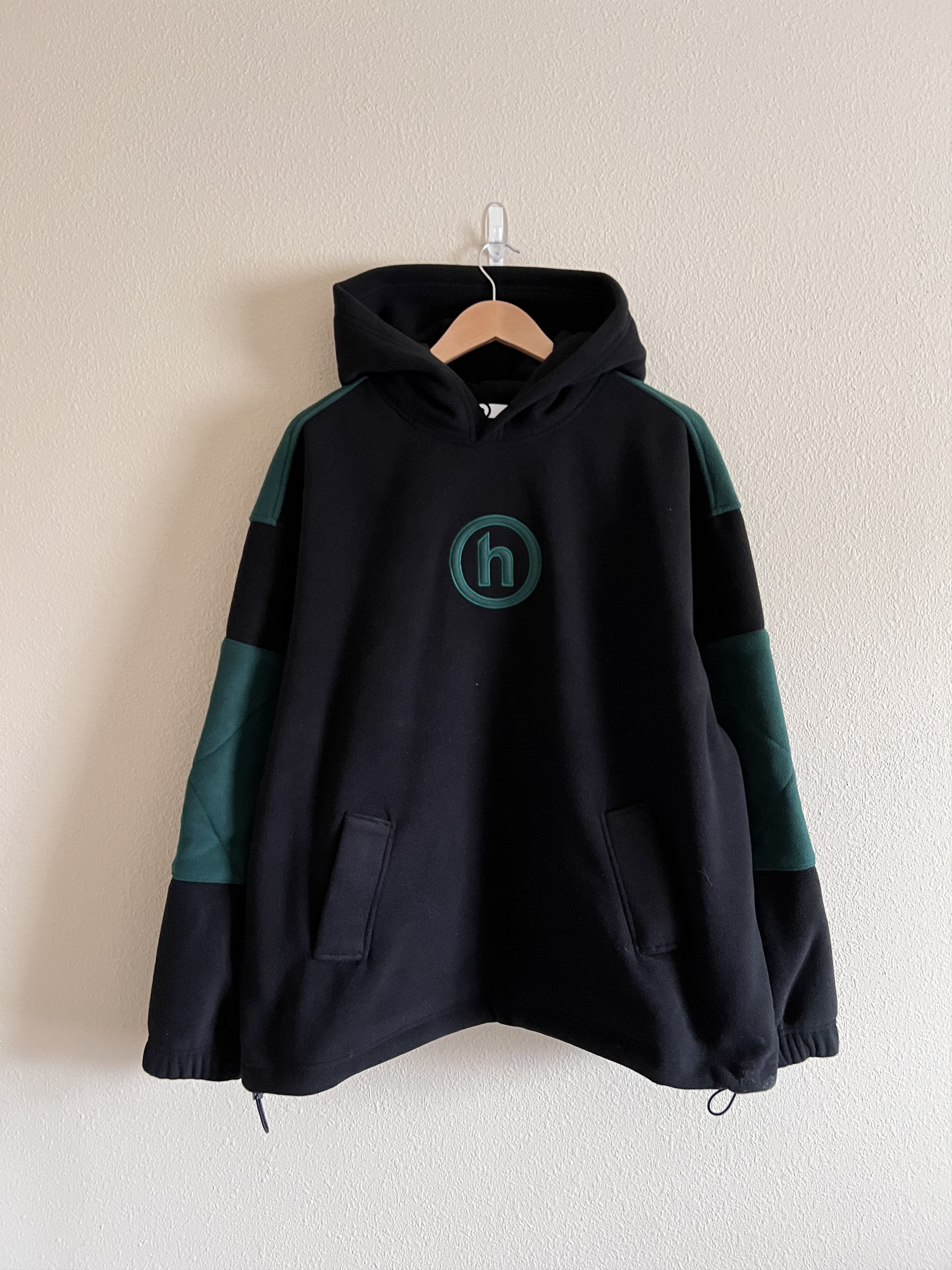 HIDDEN Hidden NY Polar Fleece Pullover Sweatshirt in Black Size US XL / EU 56 / 4 - 1 Thumbnail