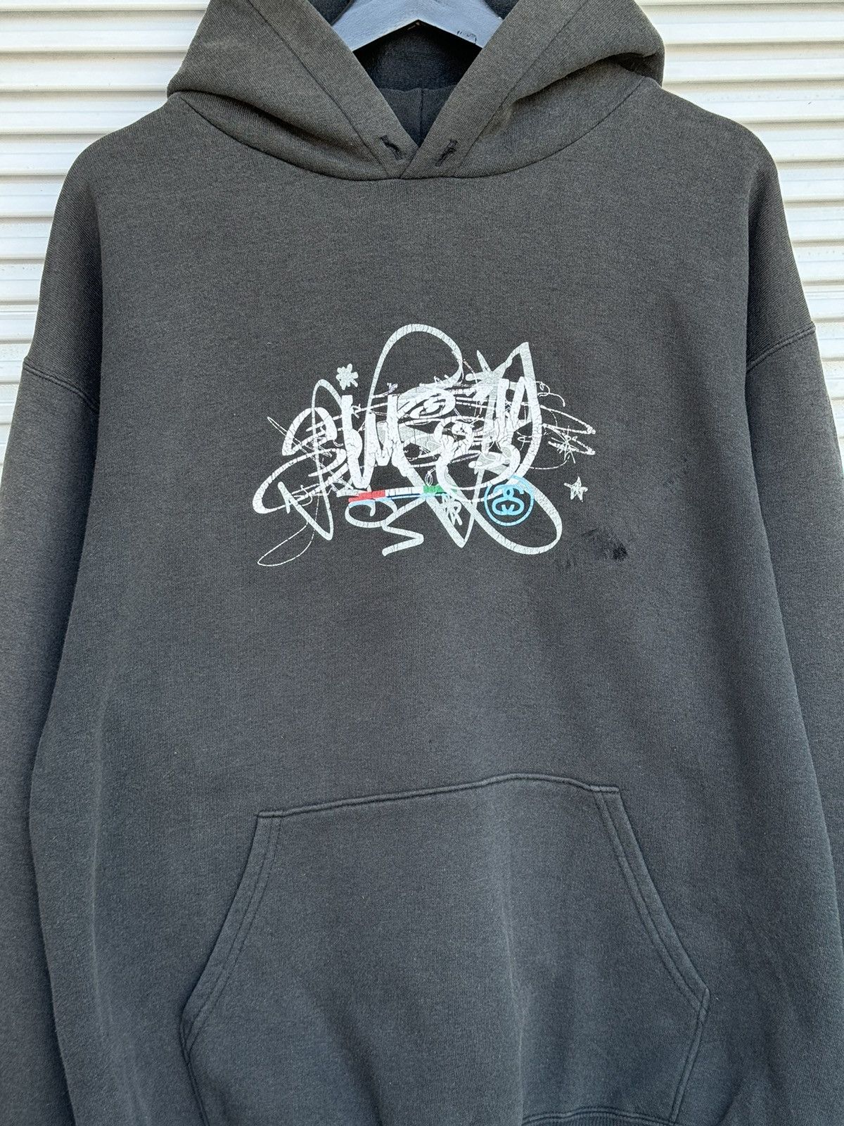 Stussy Vintage Stussy Distressed Hoodies / Travis Flacko Scott Size US L / EU 52-54 / 3 - 2 Thumbnail