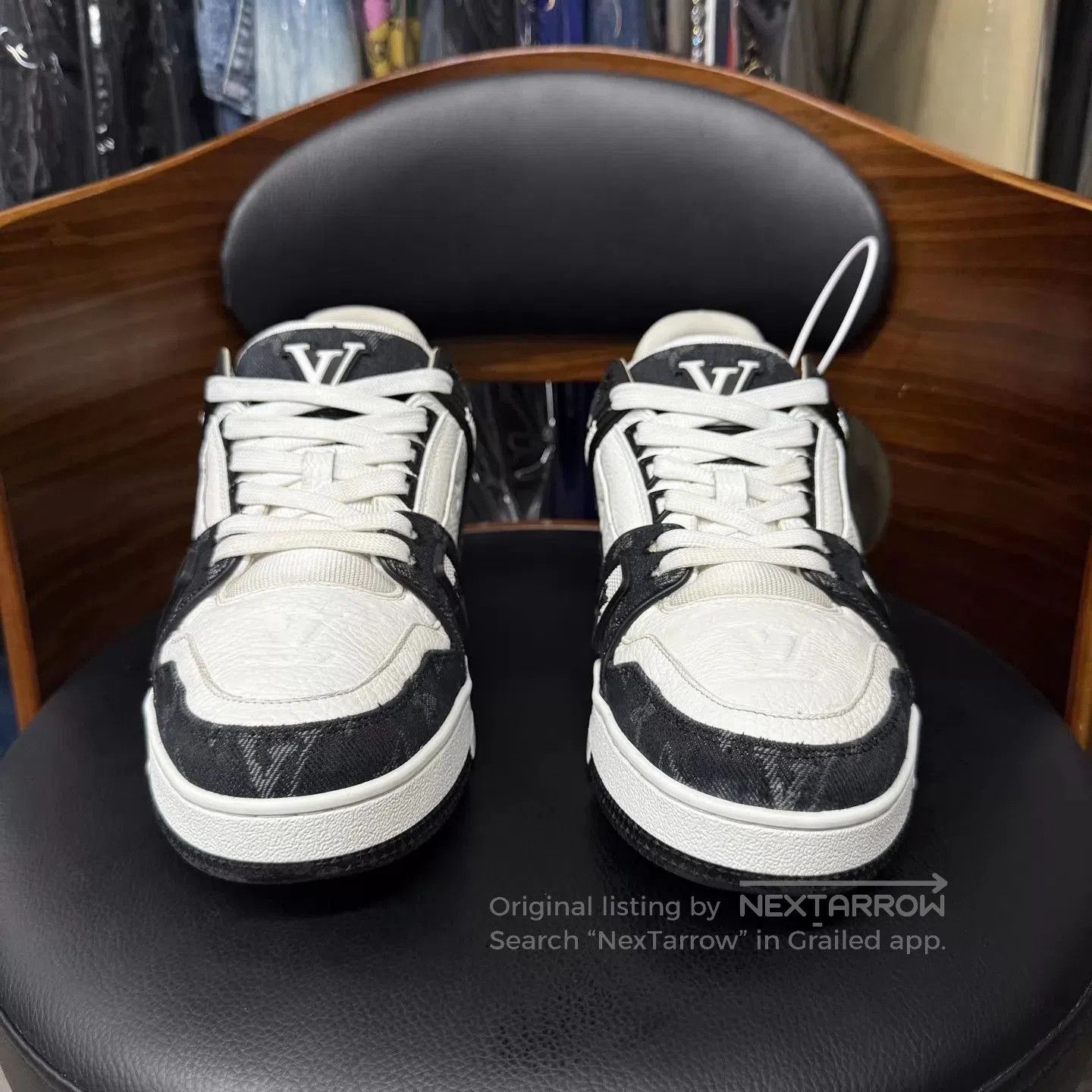 Louis Vuitton Multi Color Low Top Sneakers Size 8. Size US 8 / EU 41 - 2 Thumbnail