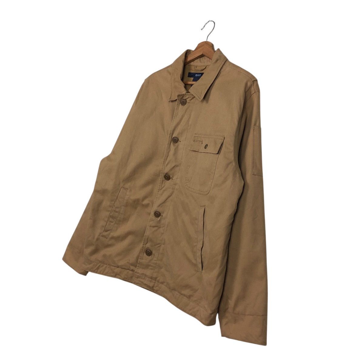 Japanese Brand 📌Vintage Biker Jacket Button Gap Detroit Duck Canvas Size US M / EU 48-50 / 2 - 3 Thumbnail