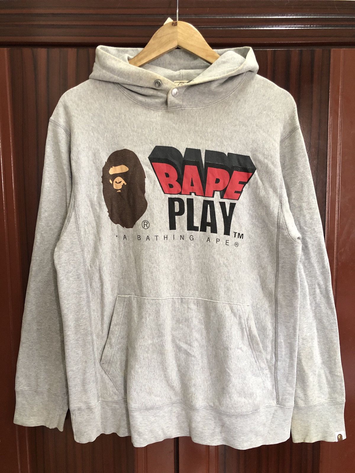 Bape OG 2005 Bape Play Pull Over Hoodie Size US M / EU 48-50 / 2 - 1 Thumbnail