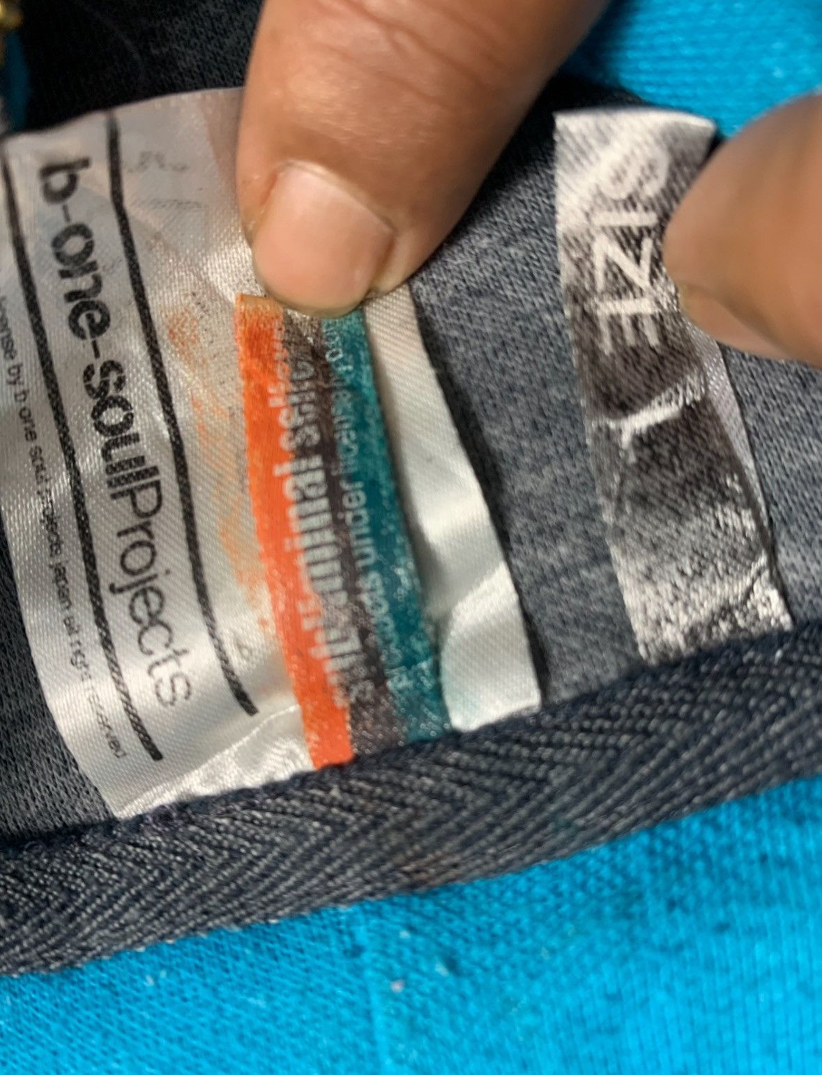 Beauty Beast B ONE SOUL FUR ZIP HOODIE POEM TARTAN IFSIX LGB JUNYA STYLE Size US L / EU 52-54 / 3 - 6 Thumbnail