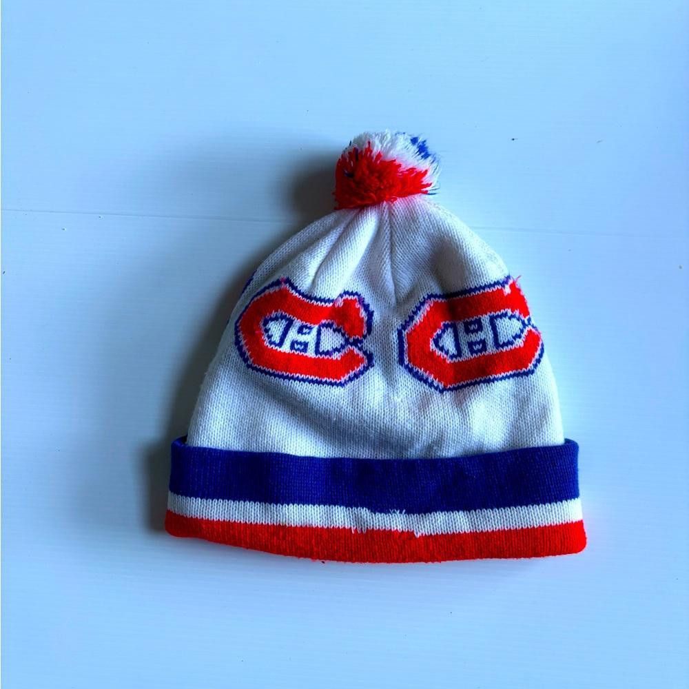 NHL Vintage Canadien De Montreal Winter Hat Size ONE SIZE - 1 Thumbnail