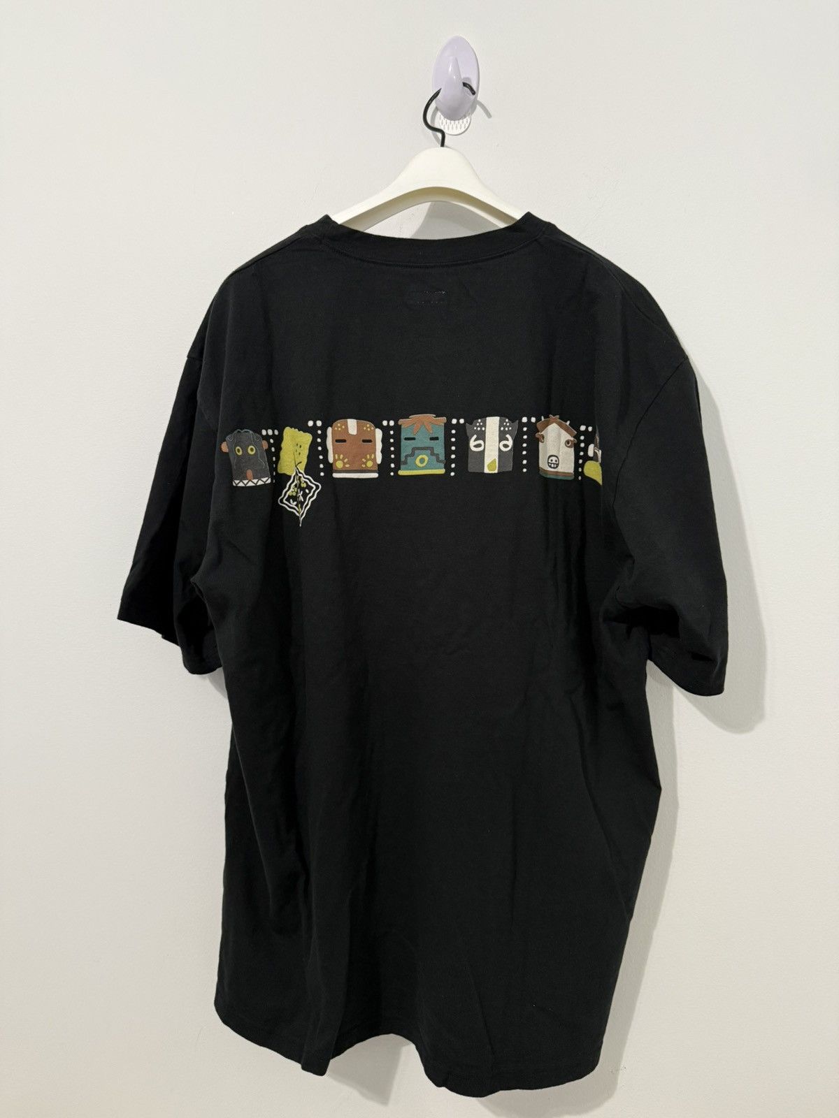 Kapital Kapital 25ss rainbowy peckshi tee black Size US XL / EU 56 / 4 - 2 Thumbnail
